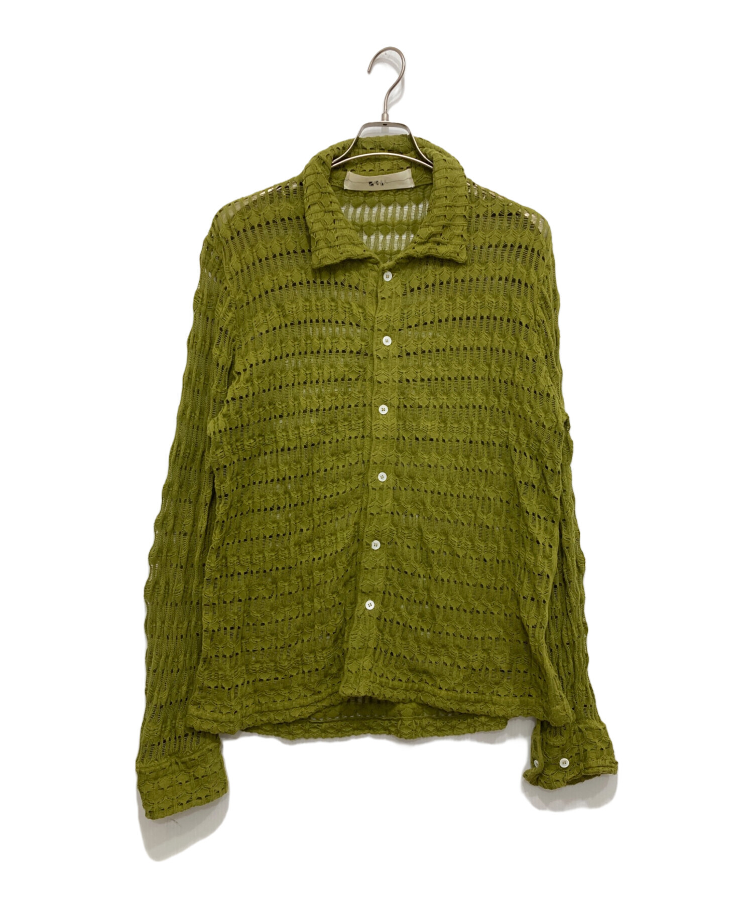 【Sefr】24ss khaki Yasu shirt 中古・古着通販】sefr (セファ) khaki Yasu shirt グリーン サイズ:M