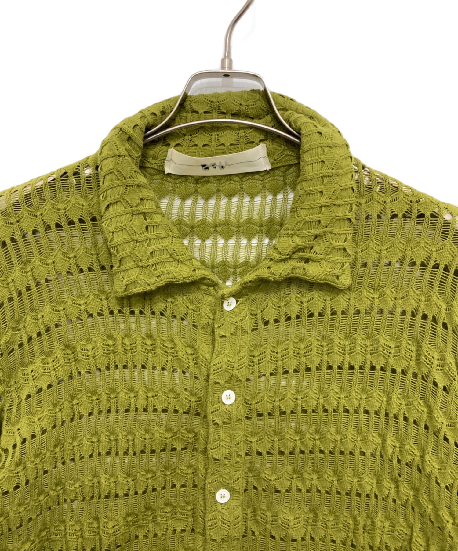 中古・古着通販】sefr (セファ) khaki Yasu shirt グリーン サイズ:M