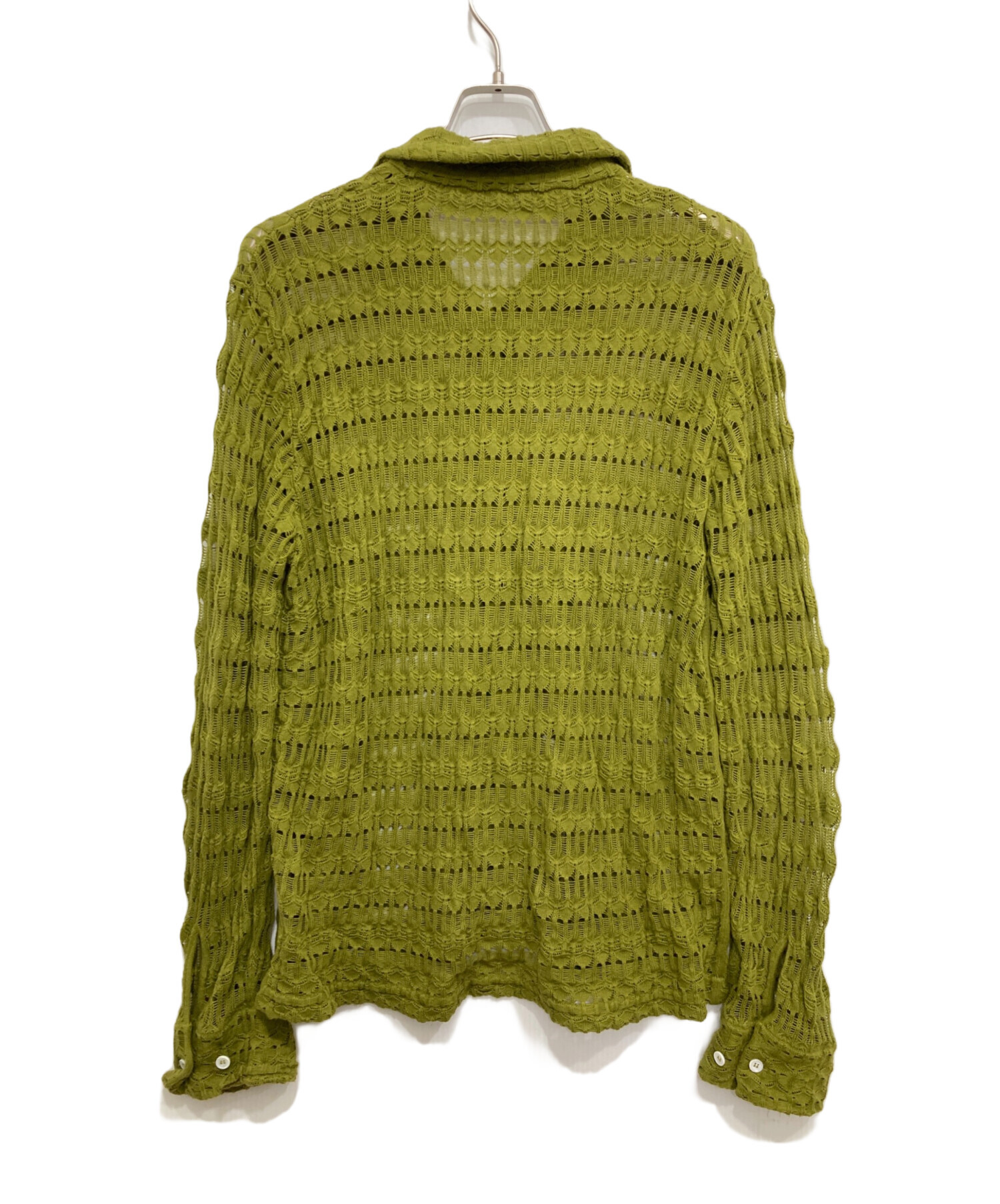 中古・古着通販】sefr (セファ) khaki Yasu shirt グリーン サイズ:M