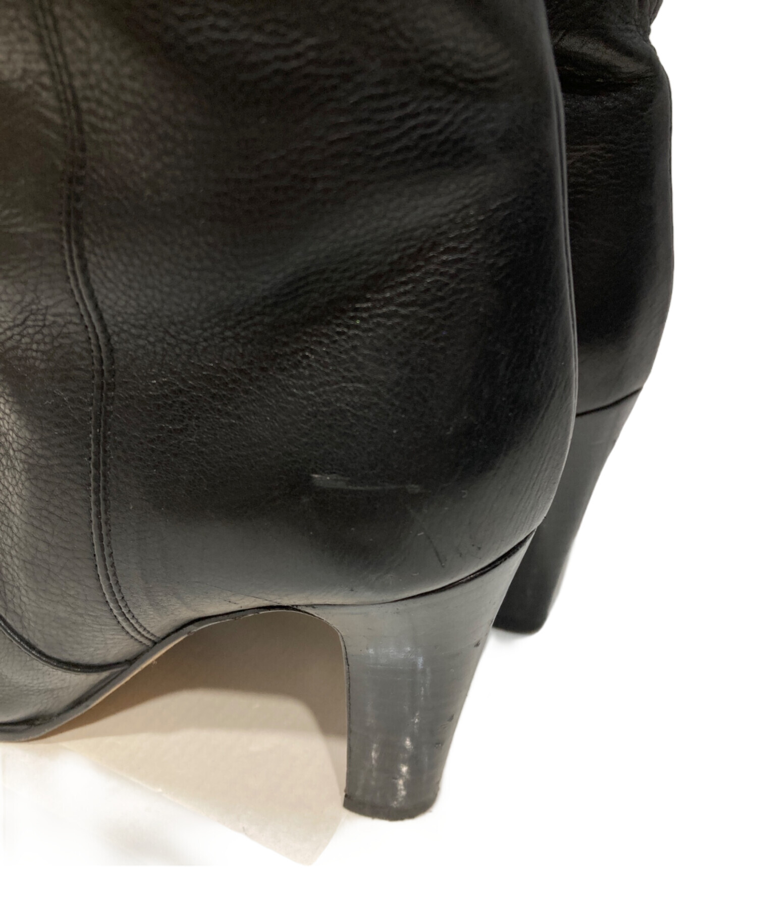 中古・古着通販】JIMMY CHOO (ジミーチュウ) ロングブーツ ブラック