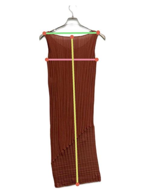 中古・古着通販】ISSEY MIYAKE (イッセイミヤケ) プリーツワンピース