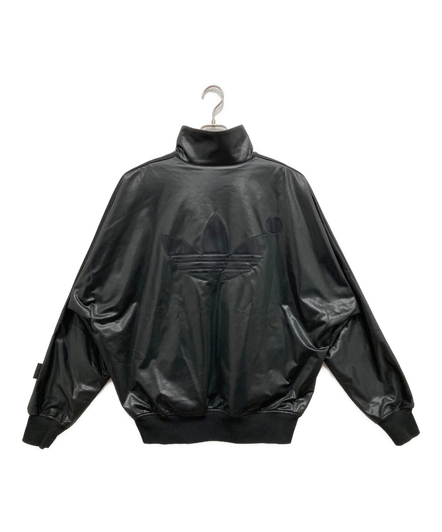 adidas レザージャケット　アウター adidas originals blue version レザージャケット