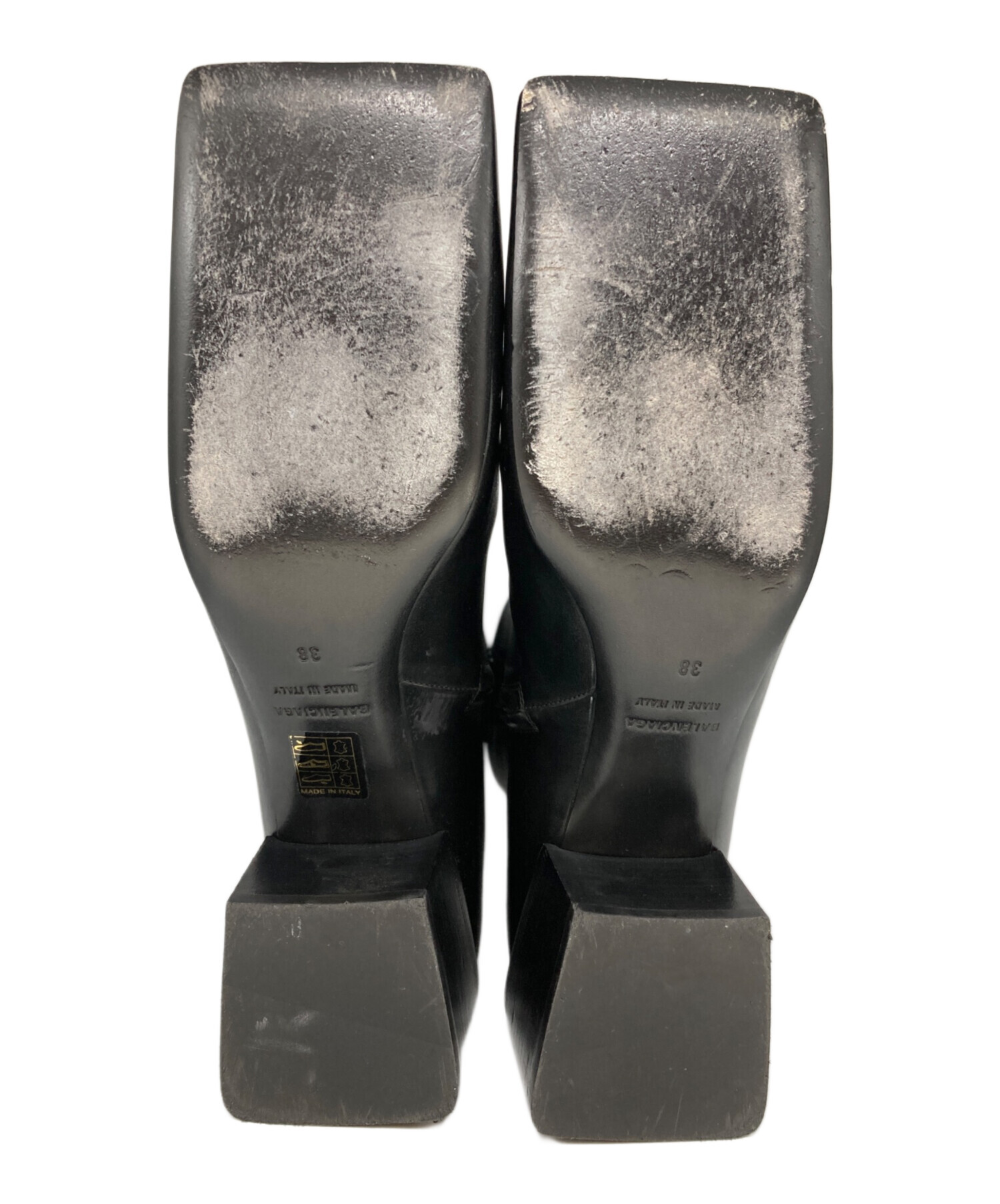 中古・古着通販】BALENCIAGA (バレンシアガ) BBスクエアブーツ