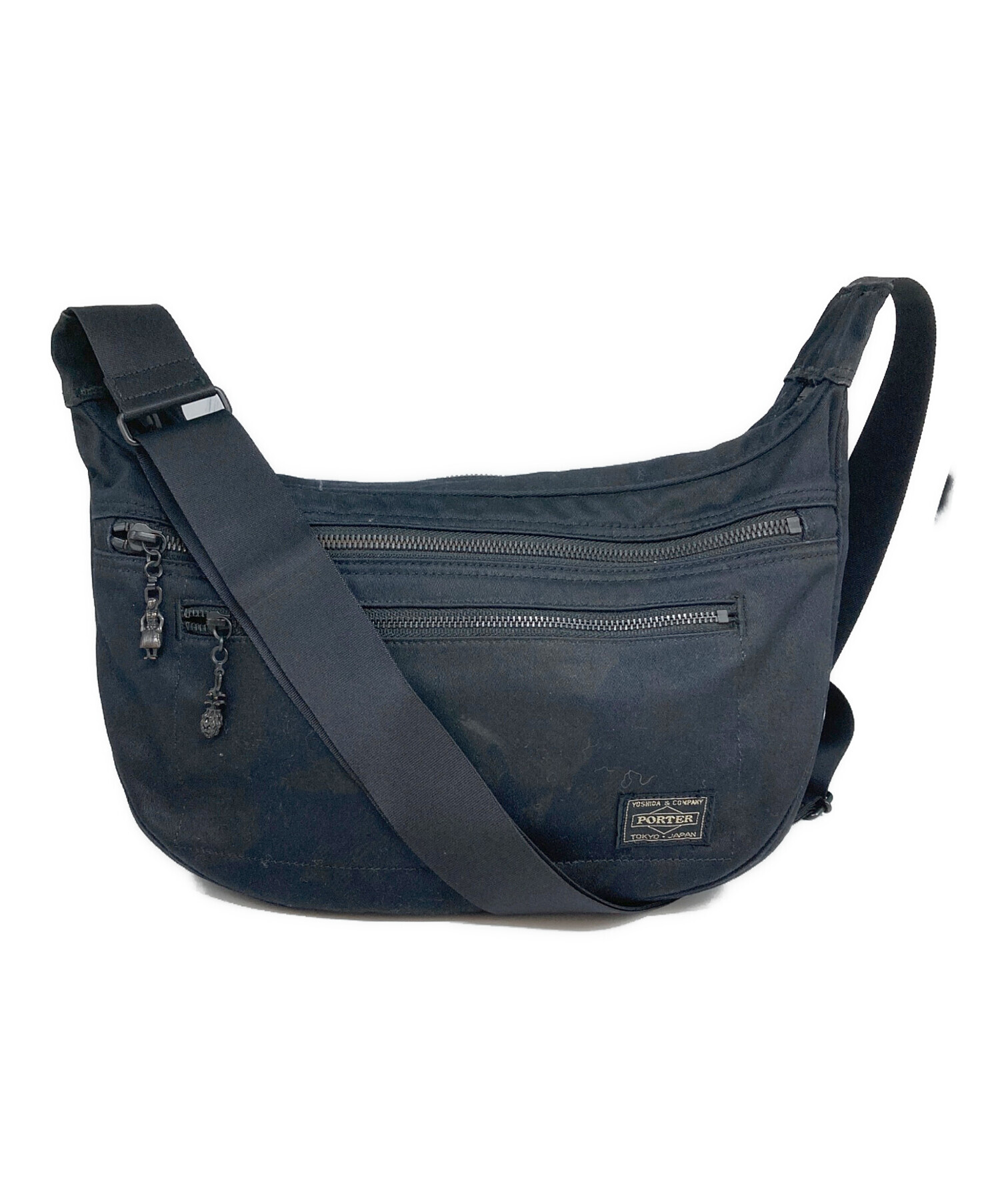 中古・古着通販】PORTER (ポーター) ハーフムーンショルダー