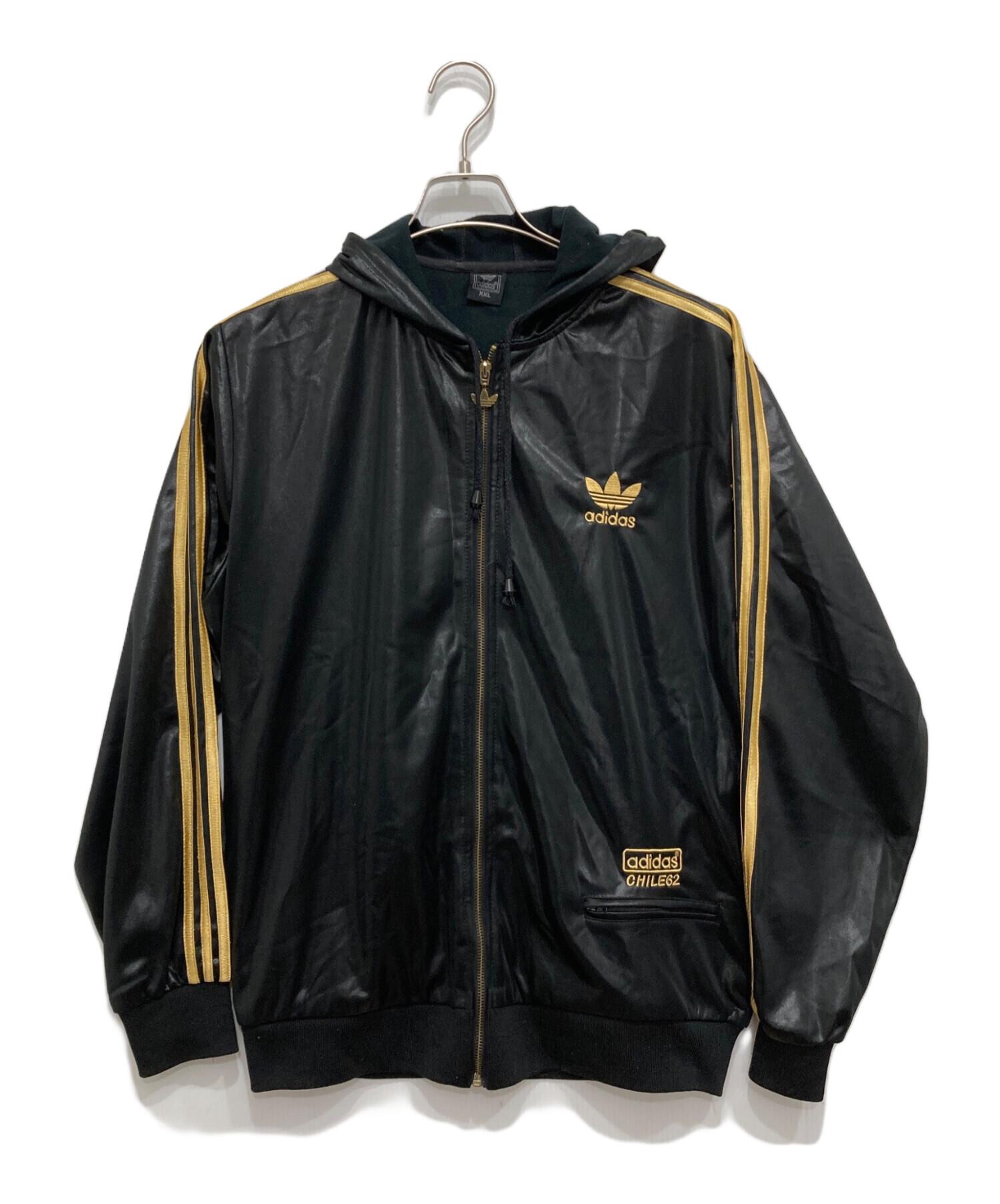 M-223 adidas アディダス　トラックジャケット　古着　サイズL相当 80年代 adidas アディダス トラックジャケット メンズL相当 古着