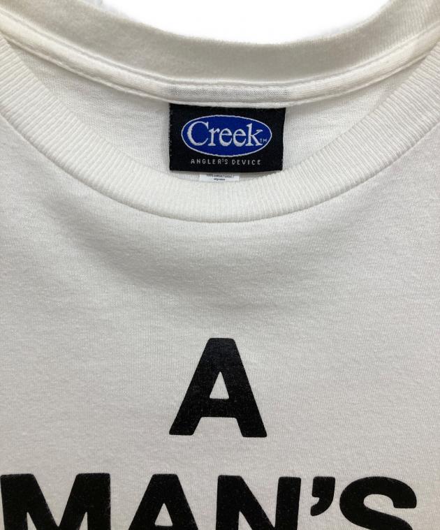 中古・古着通販】Creek (クリーク) メッセージプリントTシャツ