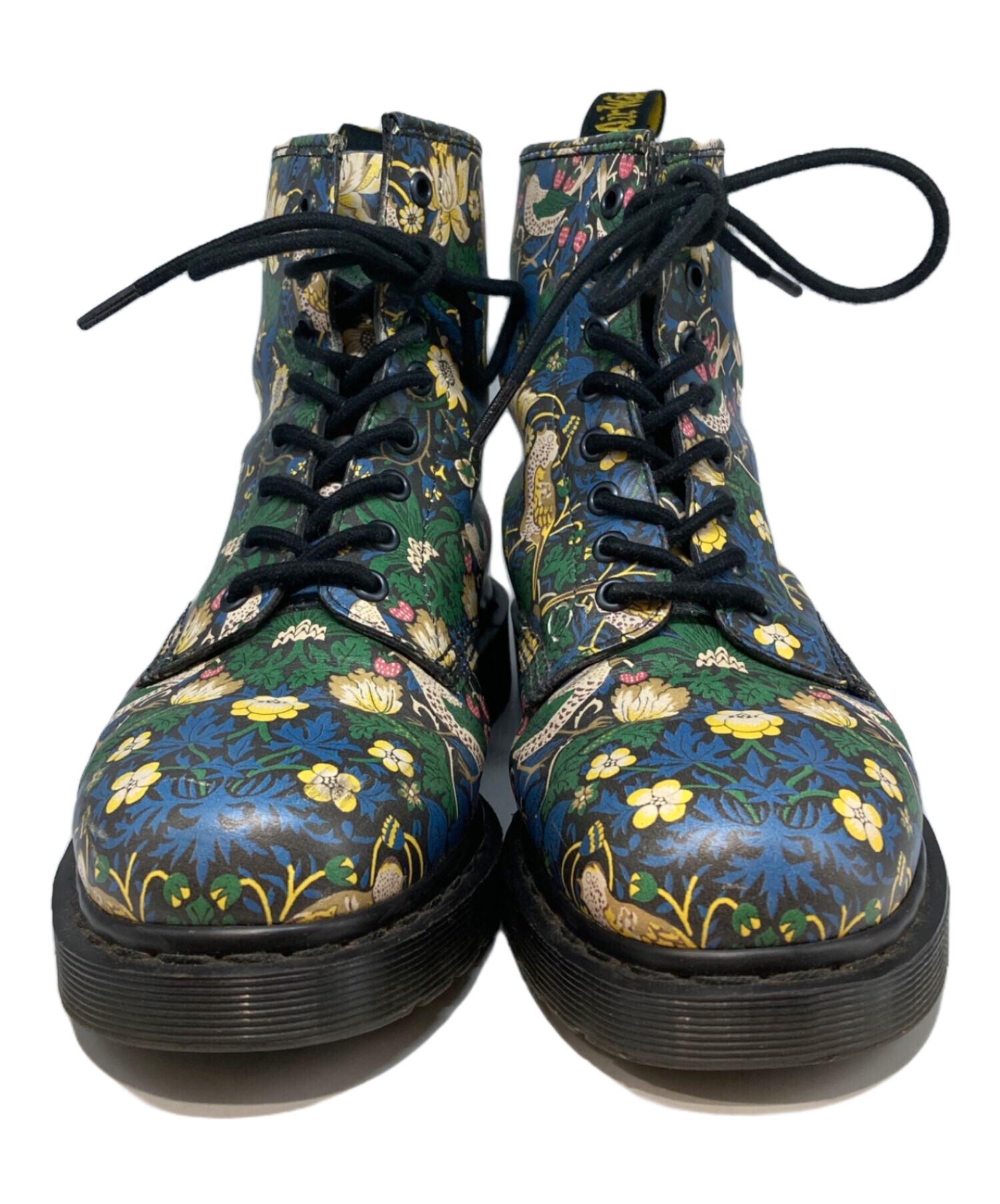 Dr. Martens LIBERTY 花柄ブーツ 中古・古着通販】Dr.Martens (ドクターマーチン) LIBERTY (リバティ) 8