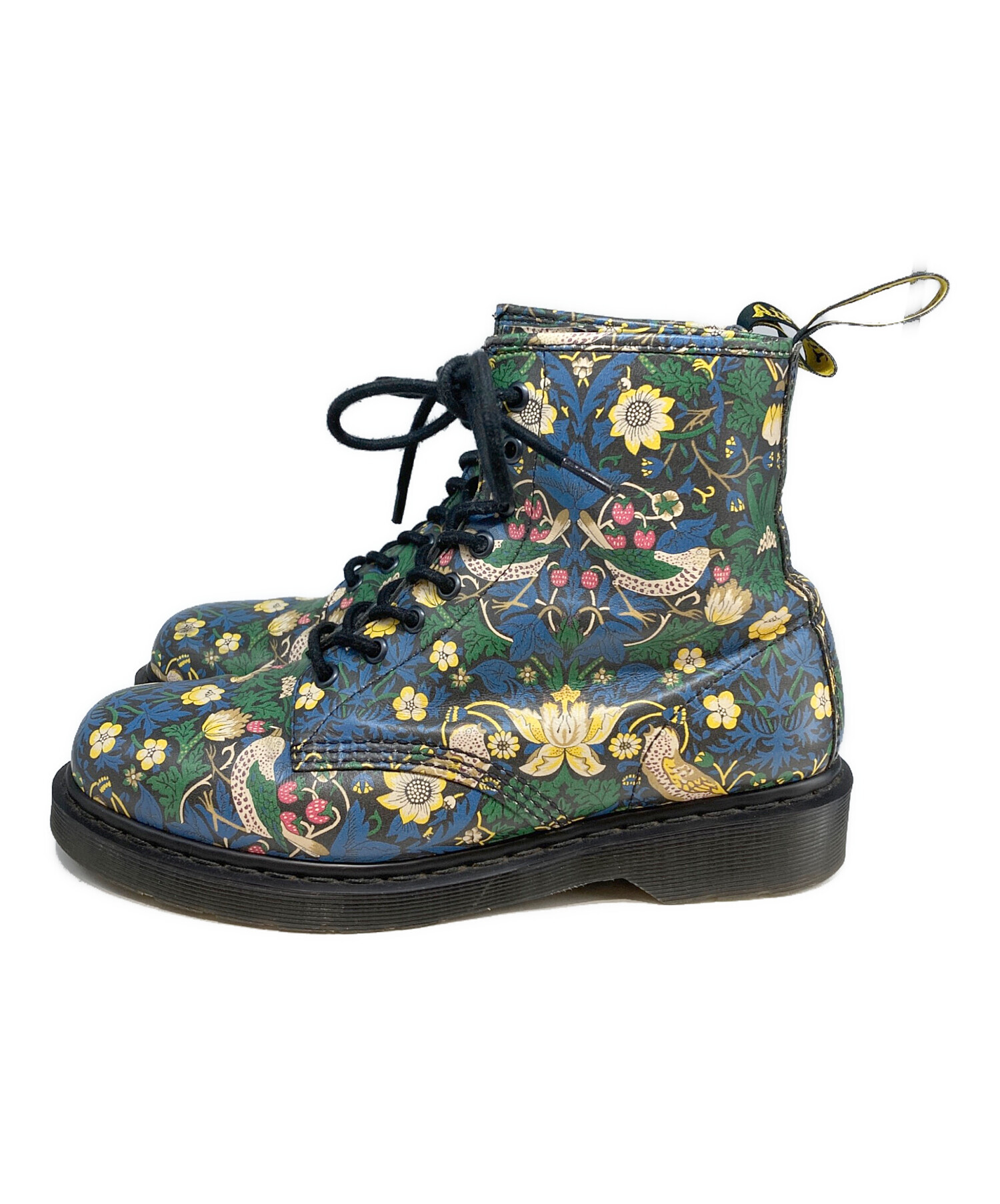 Dr. Martens LIBERTY 花柄ブーツ 中古・古着通販】Dr.Martens (ドクターマーチン) LIBERTY (リバティ) 8