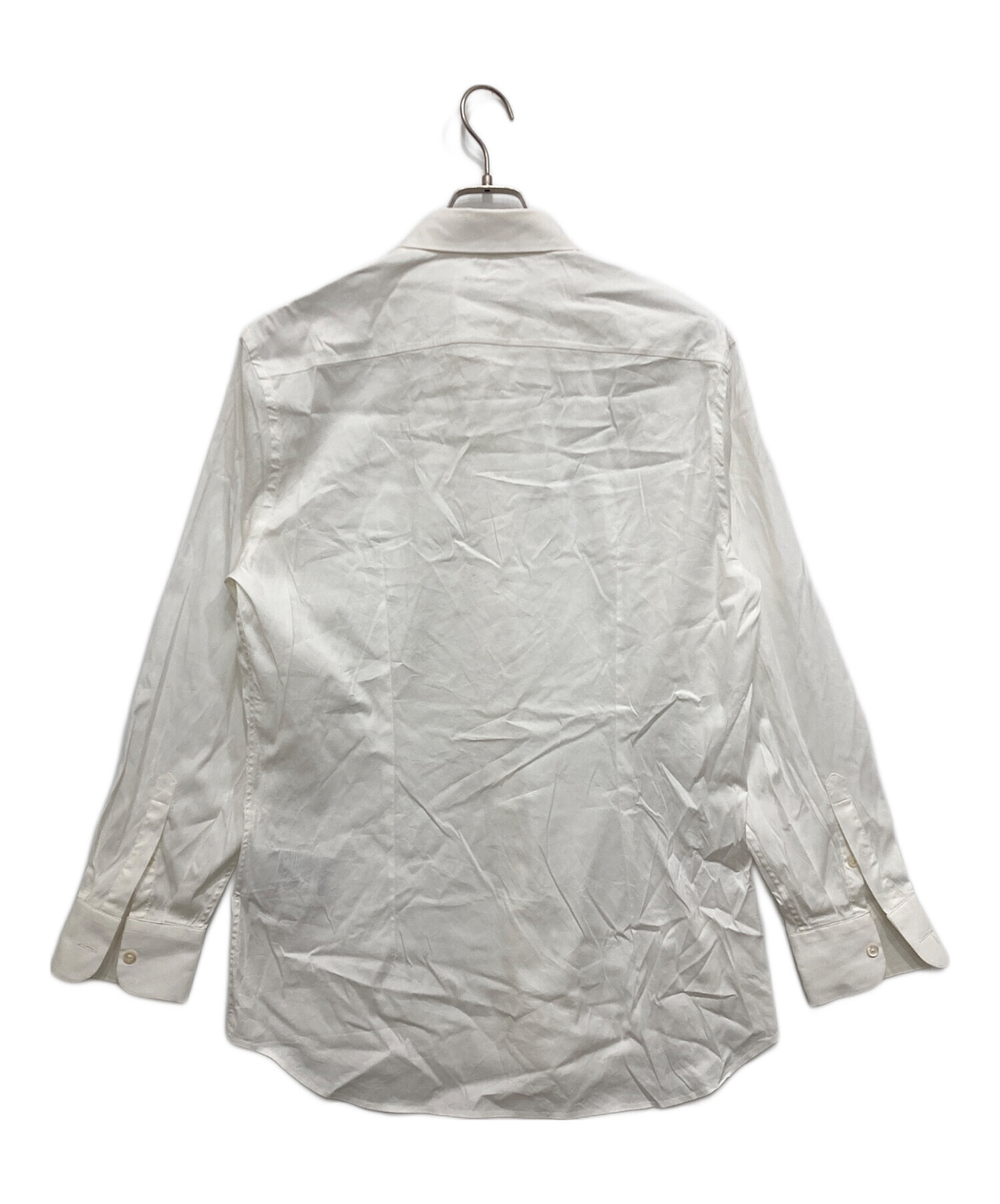 中古・古着通販】PRADA (プラダ) ドレスシャツ ホワイト サイズ:43/17