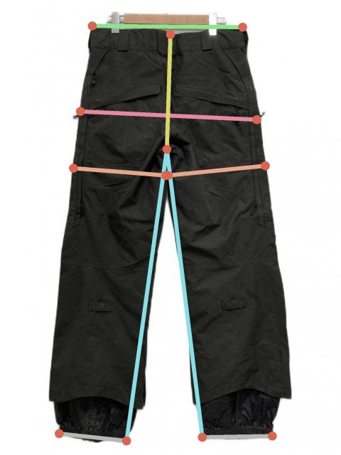 中古・古着通販】BURTON (バートン) AK 2L STAGGER PANT ブラック