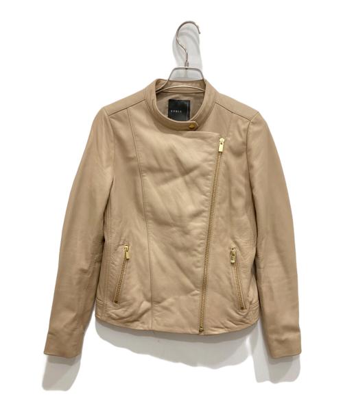 中古・古着通販】Noble (ノーブル) ソフトラムレザーライダース