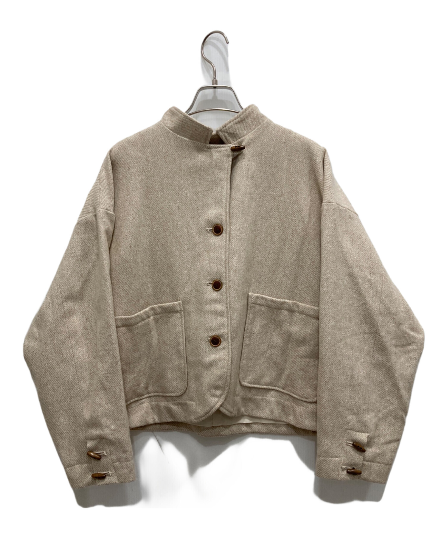 中古・古着通販】tumugu (ツムグ) リサイクルウールシルクツイード 