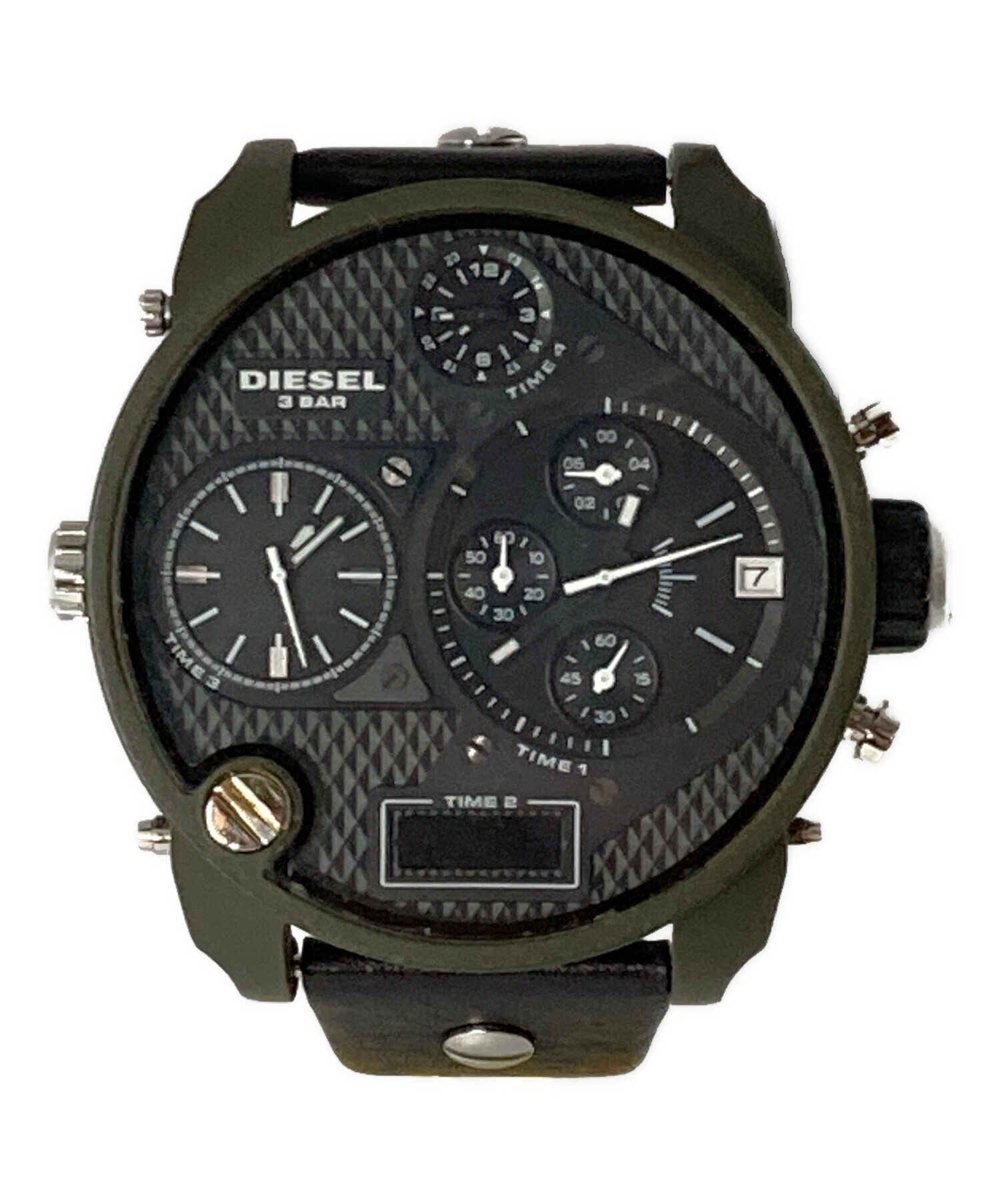 中古・古着通販】DIESEL (ディーゼル) DZ-7250 腕時計 ブラック