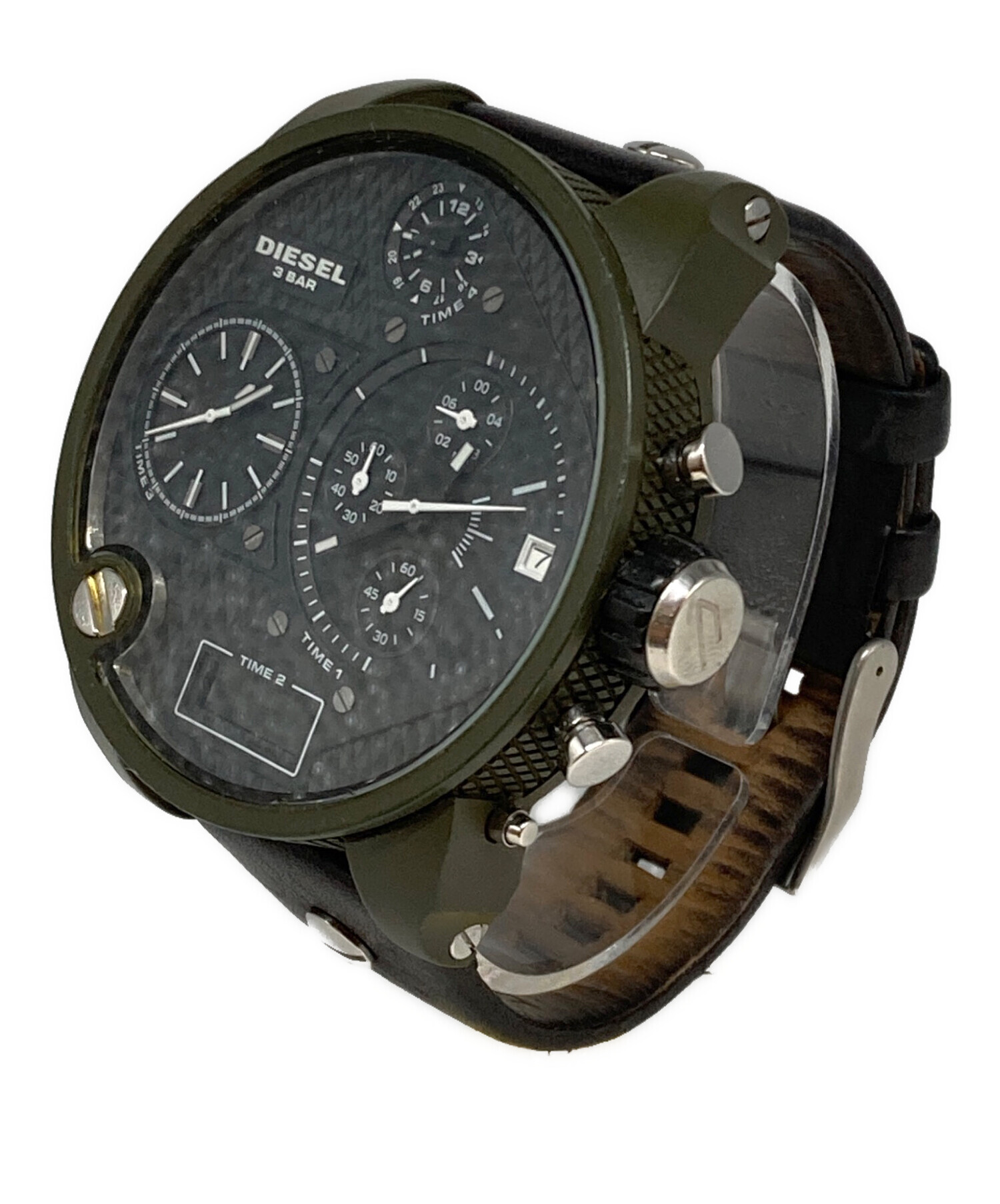 中古・古着通販】DIESEL (ディーゼル) DZ-7250 腕時計 ブラック