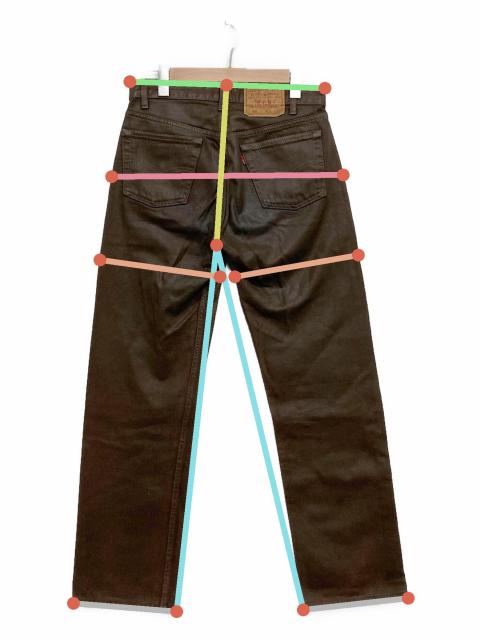 コーティングデニム Levi's 中古・古着通販】LEVI'S (リーバイス) コーティングデニムパンツ