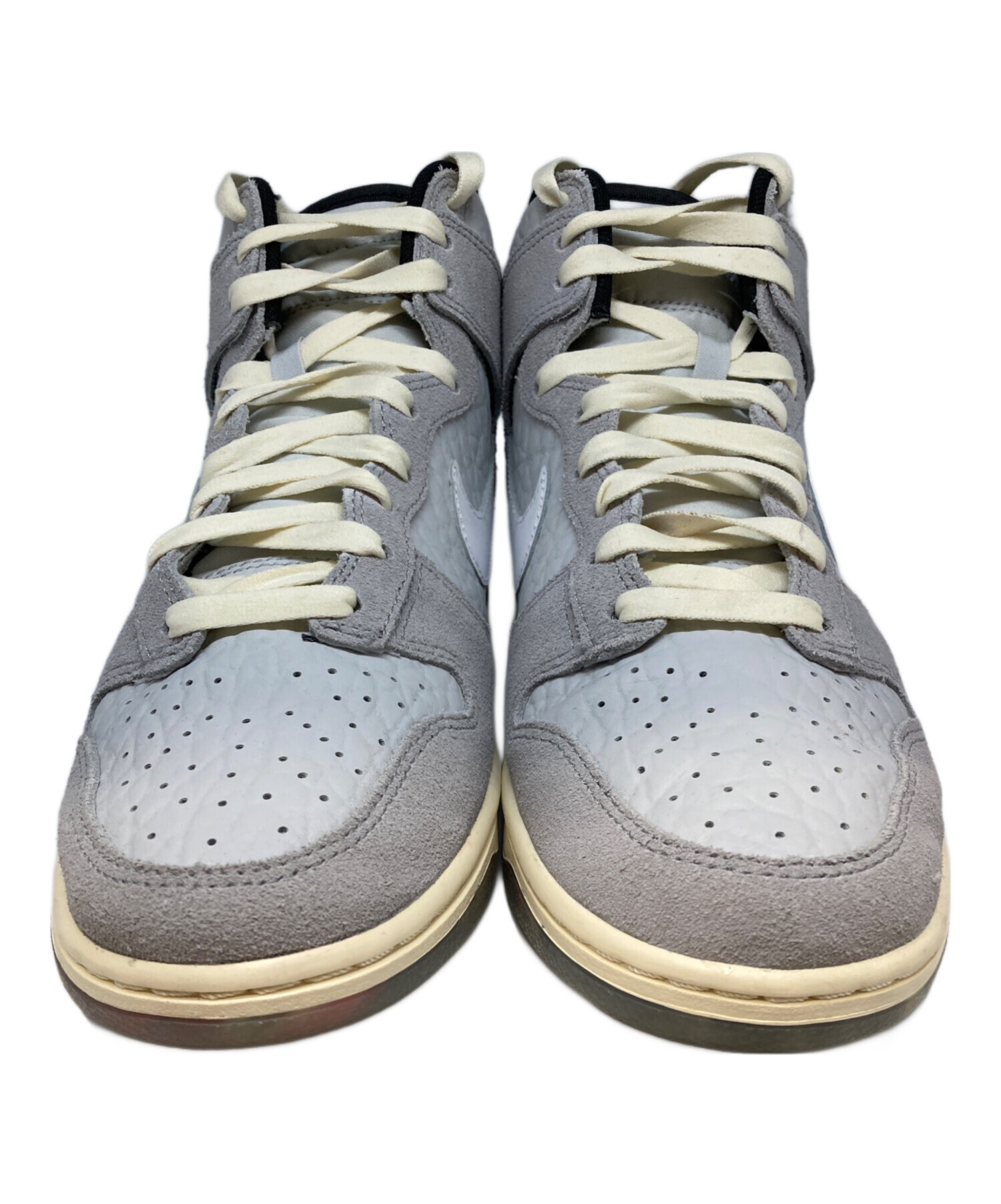 中古・古着通販】NIKE (ナイキ) ハイカットスニーカー グレー サイズ