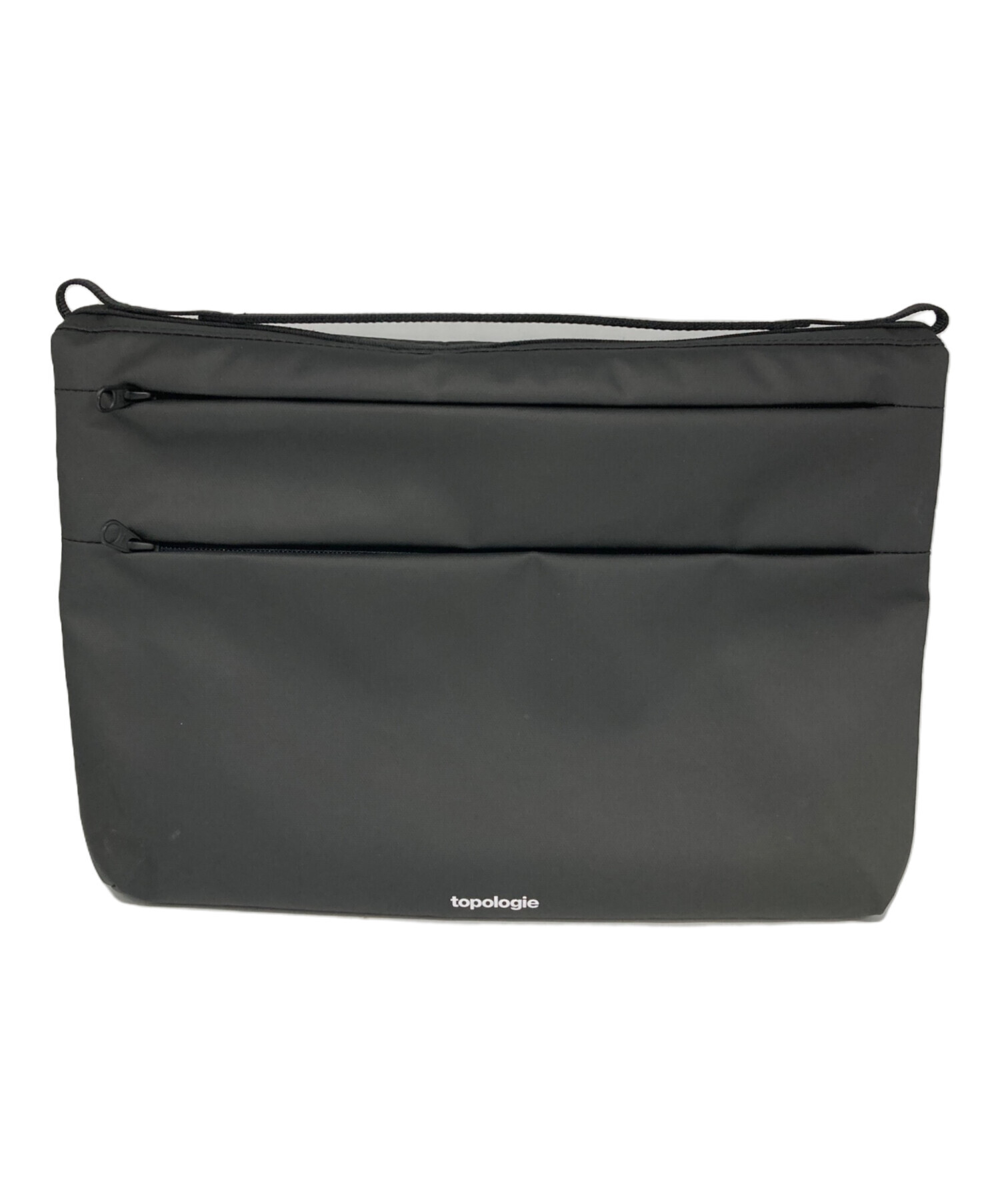 中古・古着通販】Topologie (トポロジー) Flat Sacoche Large ブラック 