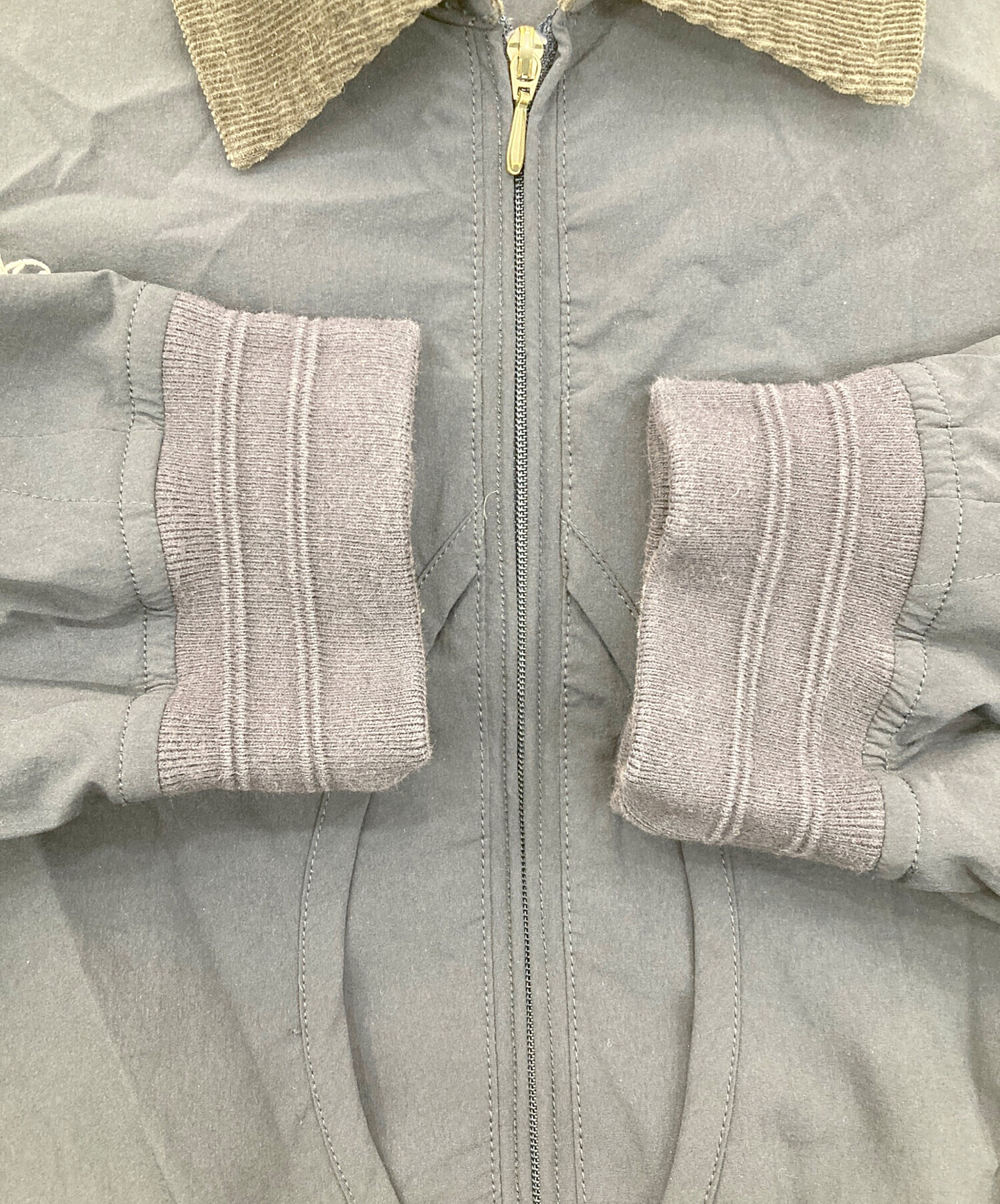 中古・古着通販】EVISEN (エビセン) ナイロンジャケット ネイビー