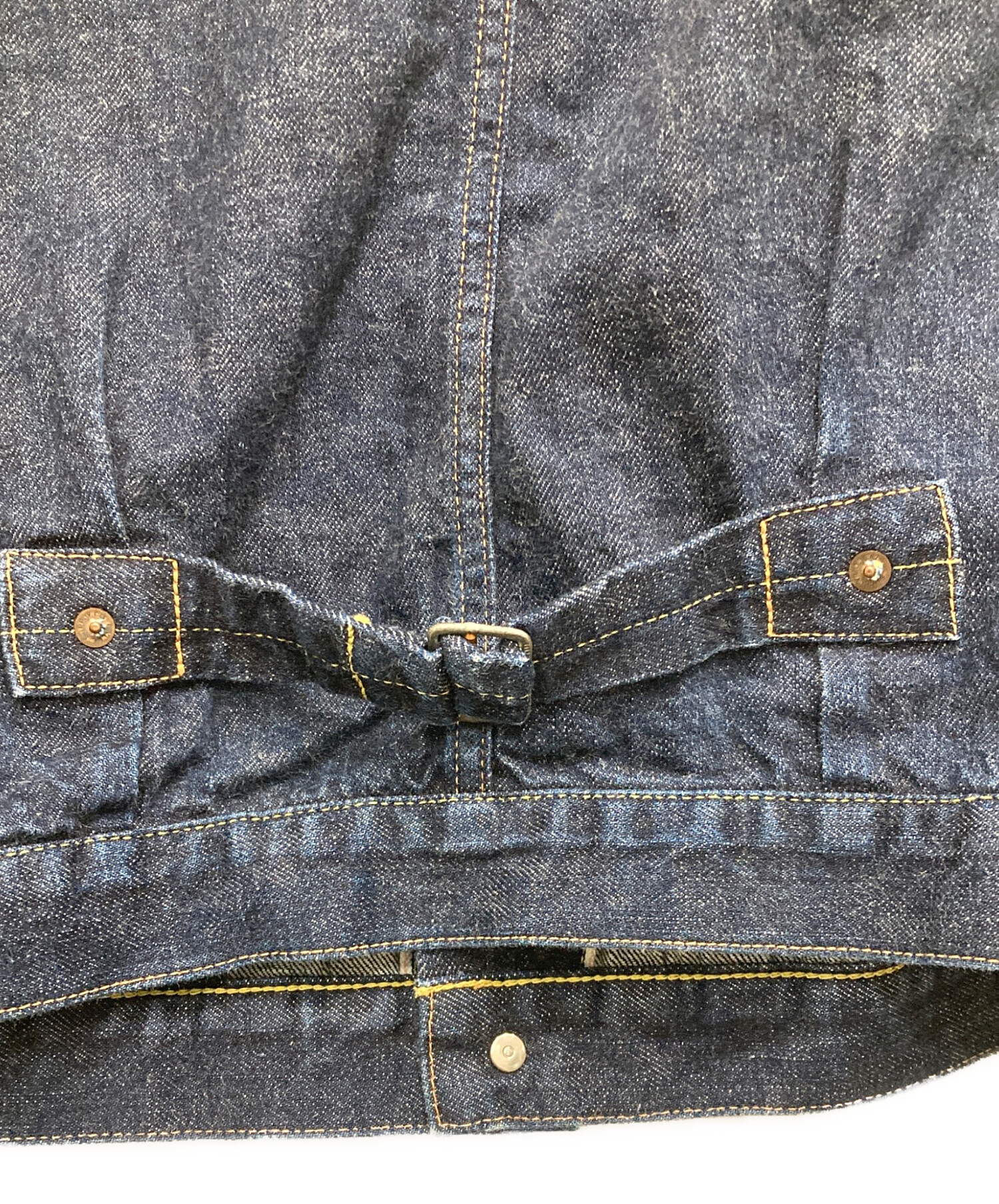 中古・古着通販】CALEE (キャリー) 1st ノーカラーデニムジャケット