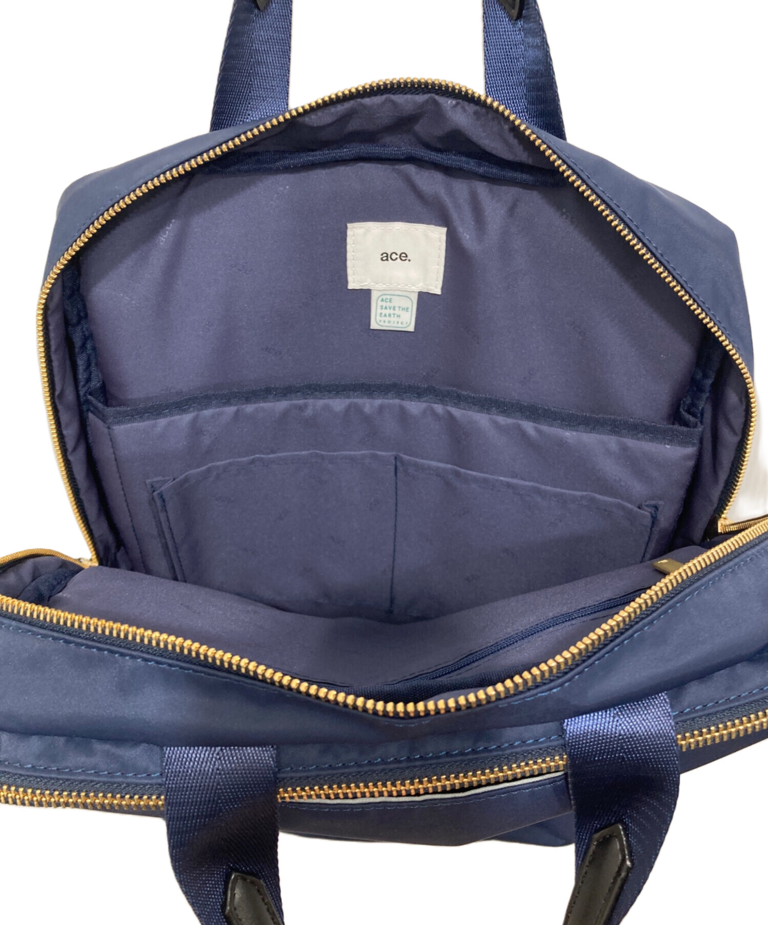 中古・古着通販】ACE (エース) スリファム ビジネスリュック ネイビー