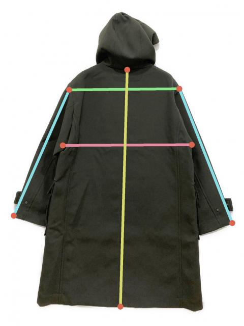 中古・古着通販】PLST (プラステ) トリプルクロスフーデッドコート