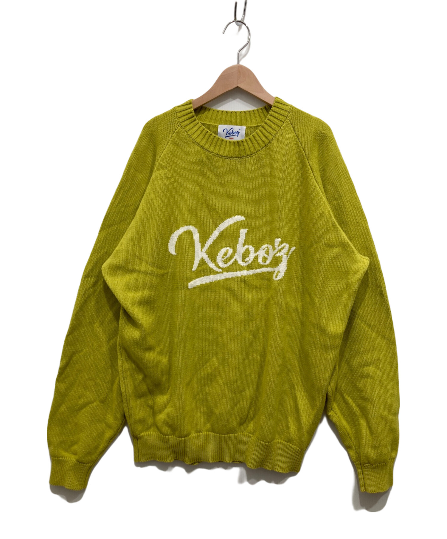 中古・古着通販】KEBOZ (ケボズ) ICON LOGO COTTON KNIT SWEATER