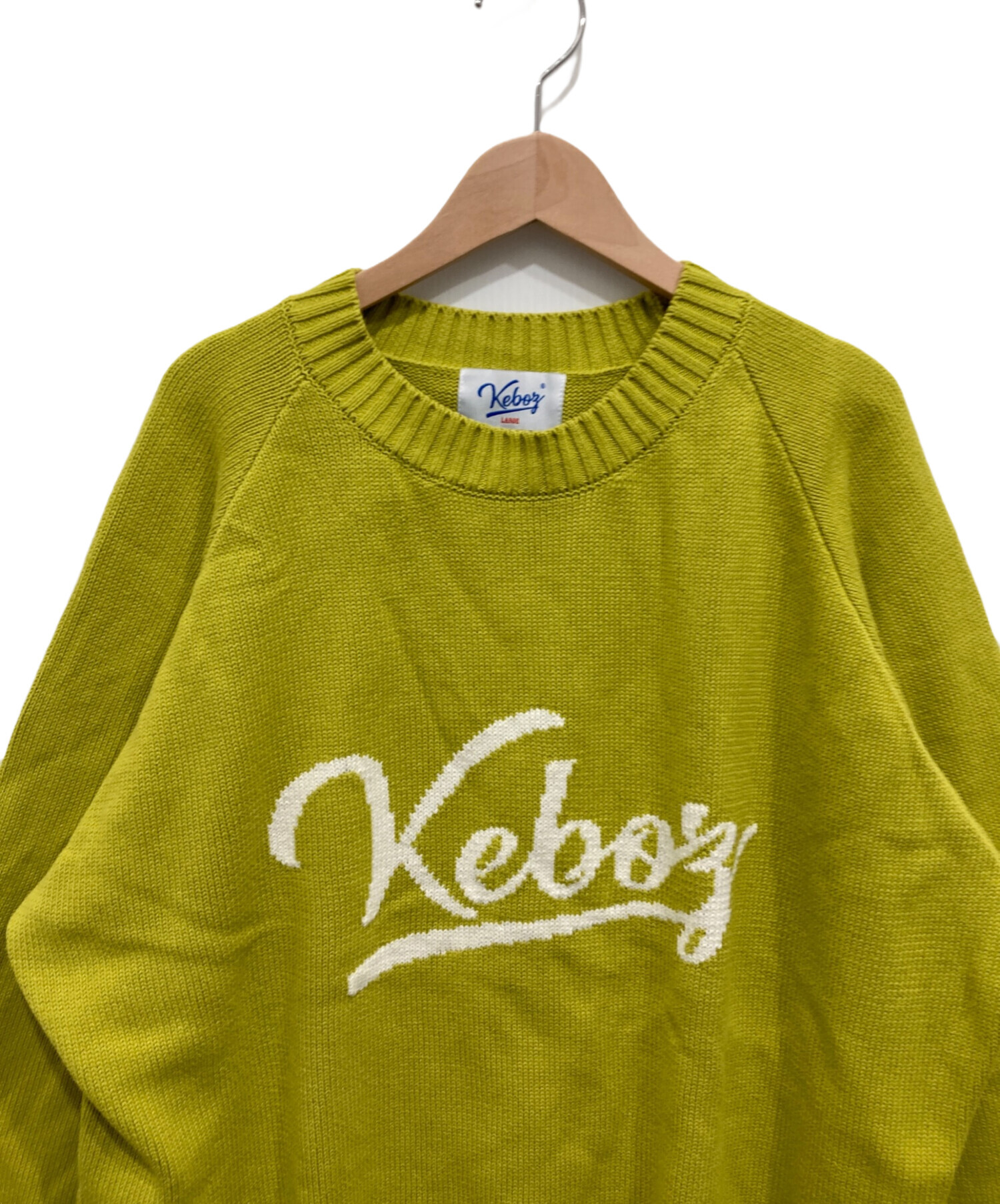 KEBOZ 去年購入 中古・古着通販】KEBOZ (ケボズ) ICON LOGO COTTON KNIT SWEATER