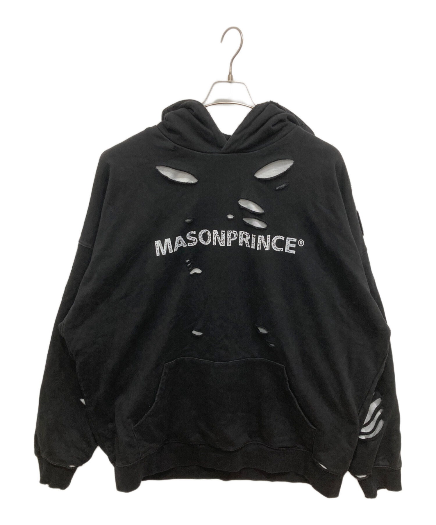中古・古着通販】MASONPRINCE (メゾンプリンス) ダメージ加工パーカー