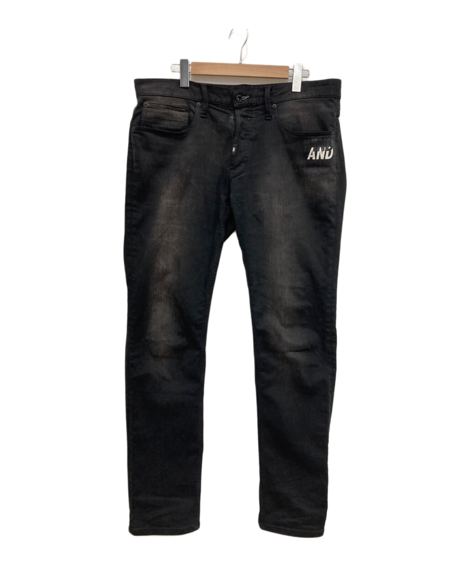 デンハム×ウィンダンシー　デニムパンツ　36　ブラック 中古・古着通販】WIND AND SEA (ウィンダンシー) Denham (デンハム