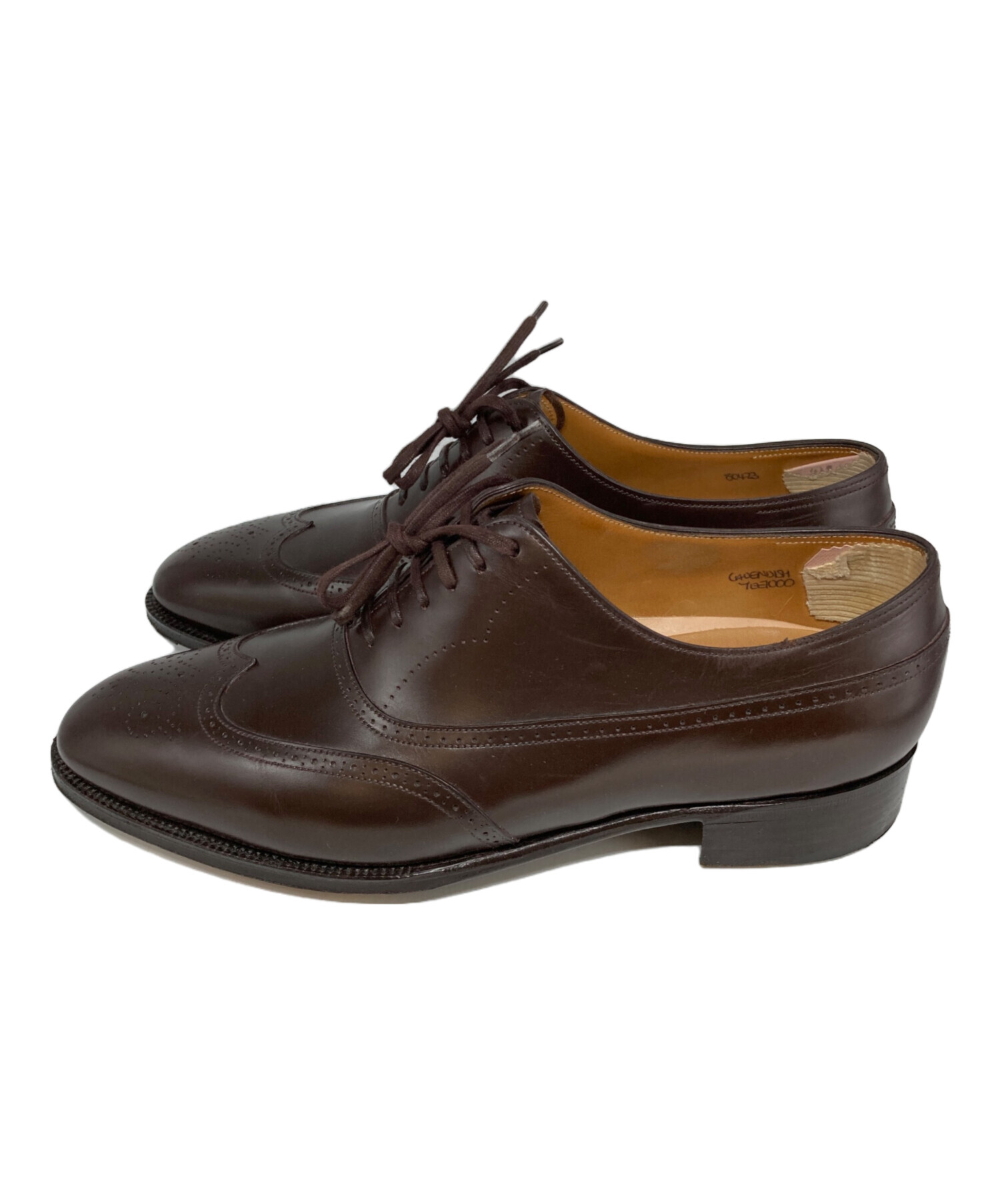 中古・古着通販】JOHN LOBB (ジョンロブ) ウィングチップシューズ