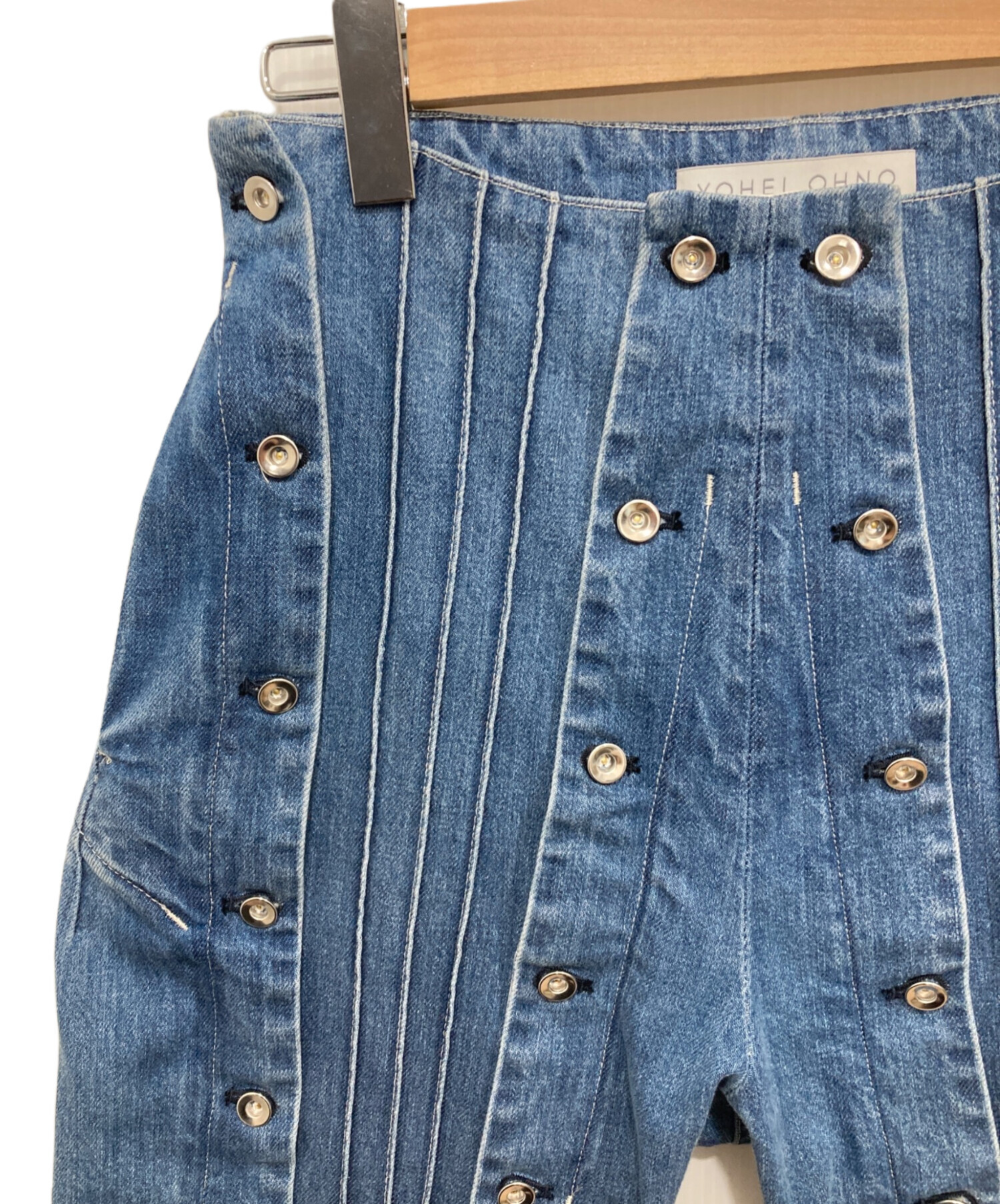 中古・古着通販】YOHEI OHNO (ヨウヘイオオノ) ”Car” Denim Trousers
