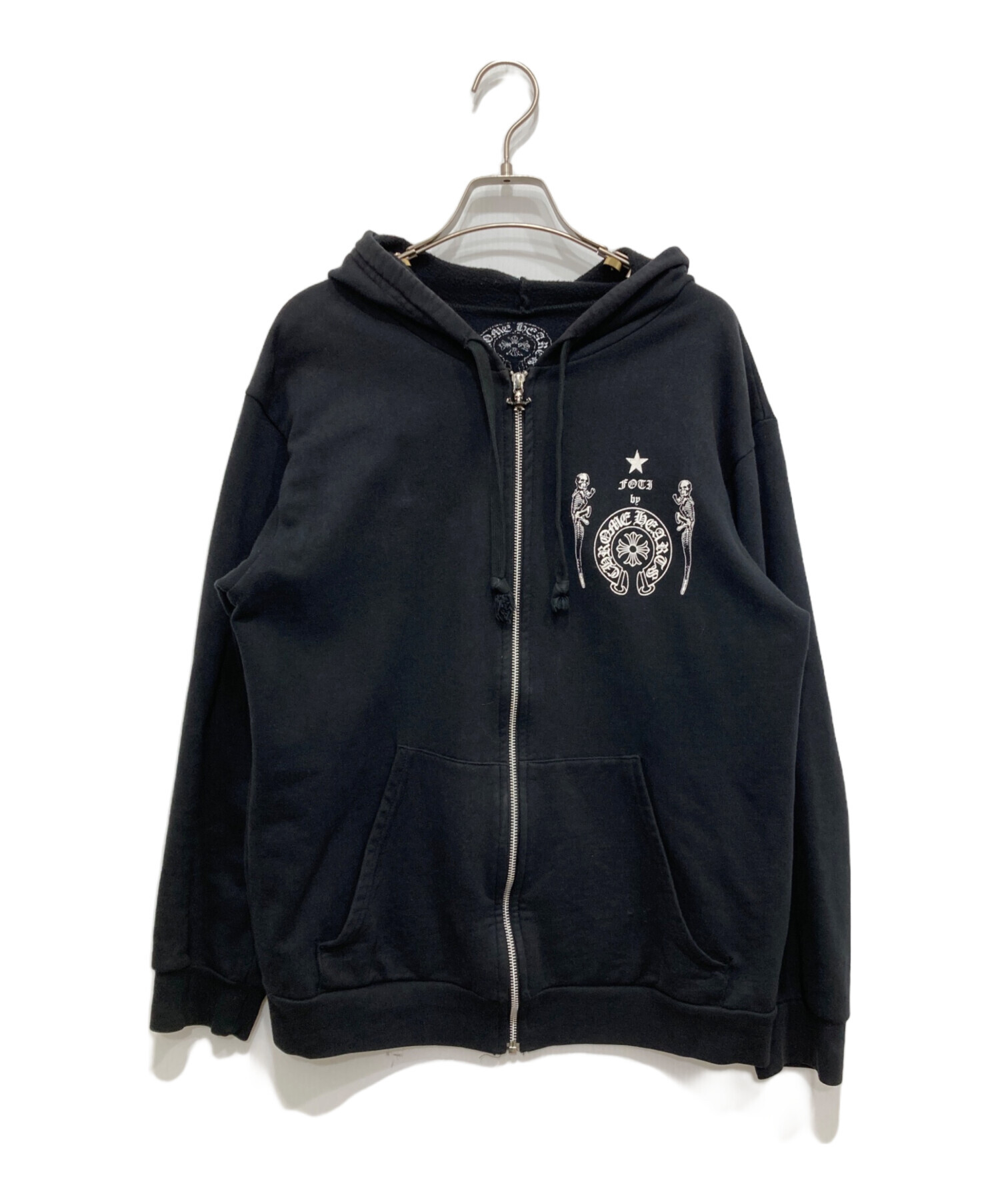 中古・古着通販】CHROME HEARTS (クロムハーツ) SWTSHRT HD ZIP