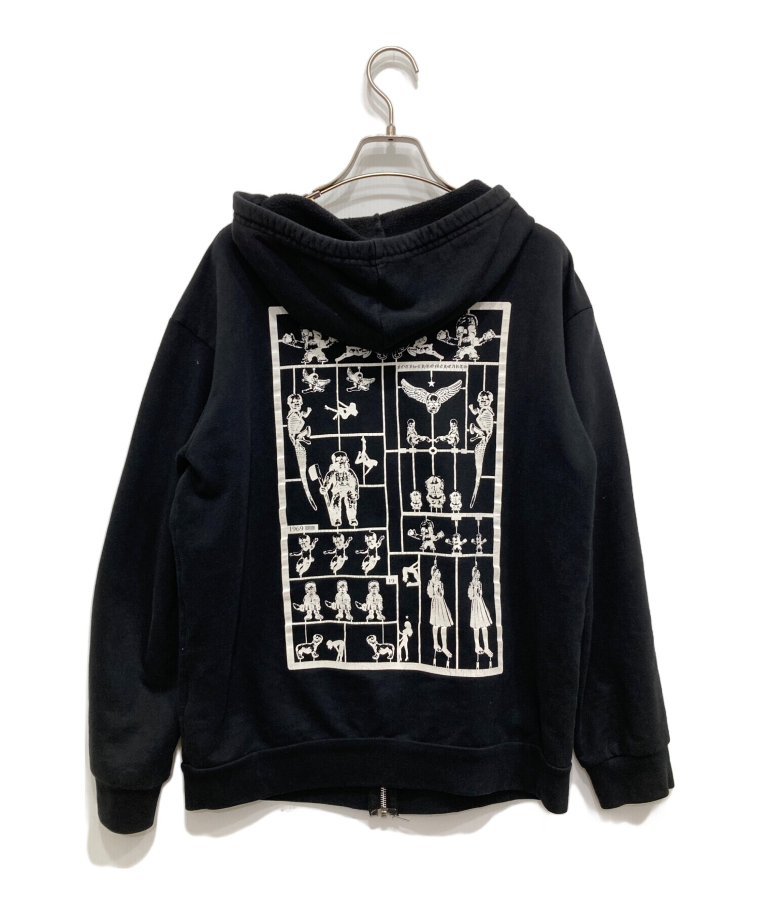 CHROME HEARTS クロムハーツ SWTSHRT PLVR 袖ロゴプリントプルオーバー 
