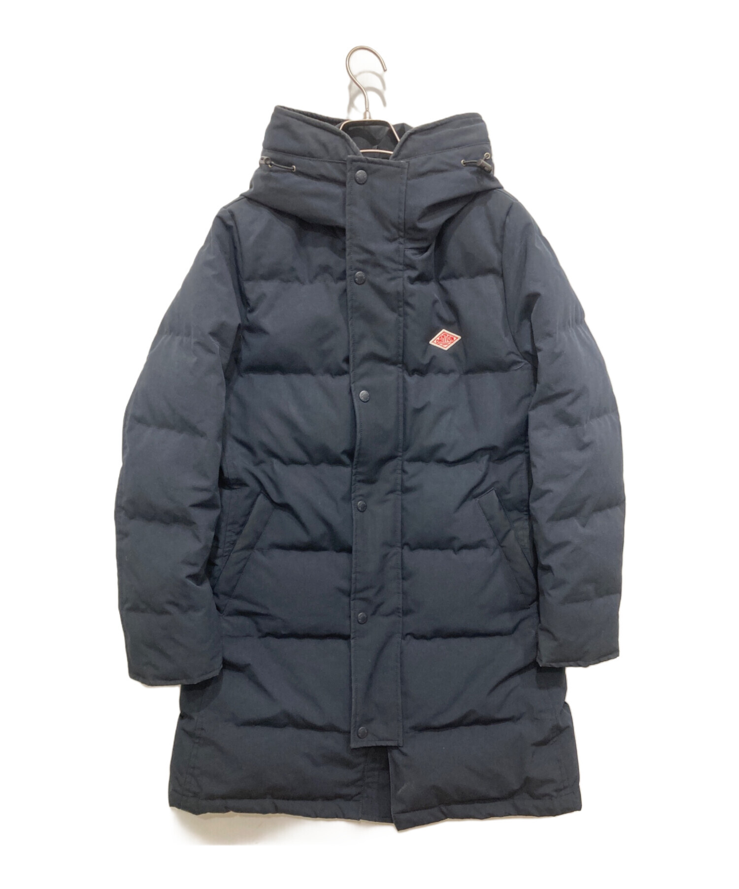 中古・古着通販】DANTON (ダントン) フーデッドダウンコート ブラック 