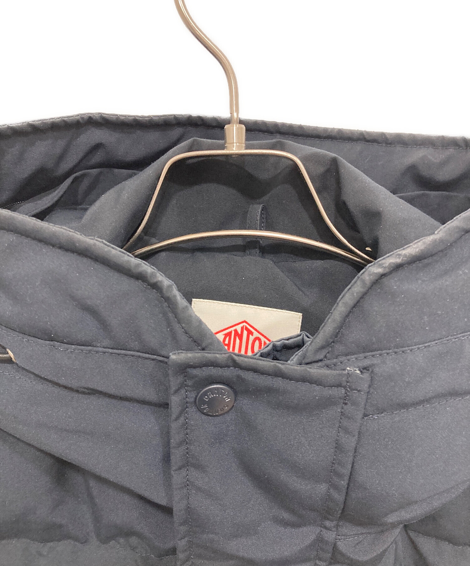 中古・古着通販】DANTON (ダントン) フーデッドダウンコート ブラック