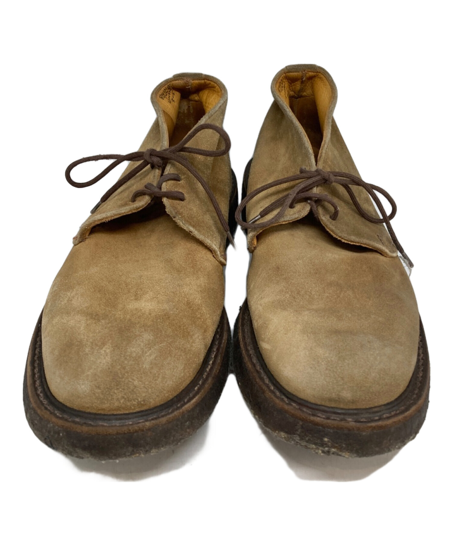 中古・古着通販】Tricker's (トリッカーズ) チャッカブーツ ベージュ