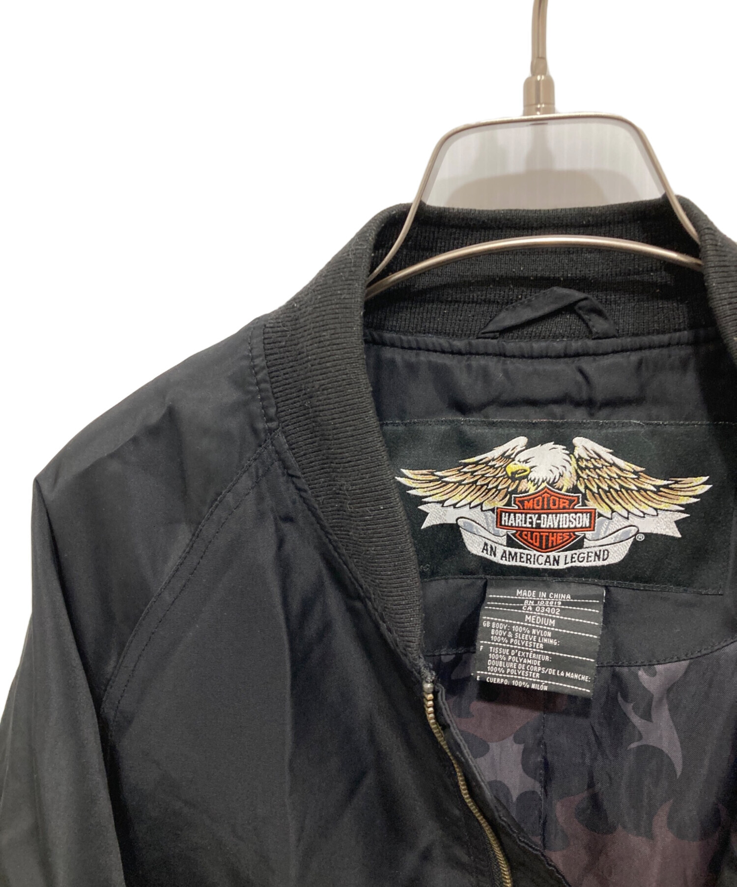 中古・古着通販】HARLEY-DAVIDSON (ハーレーダビッドソン) MA-1