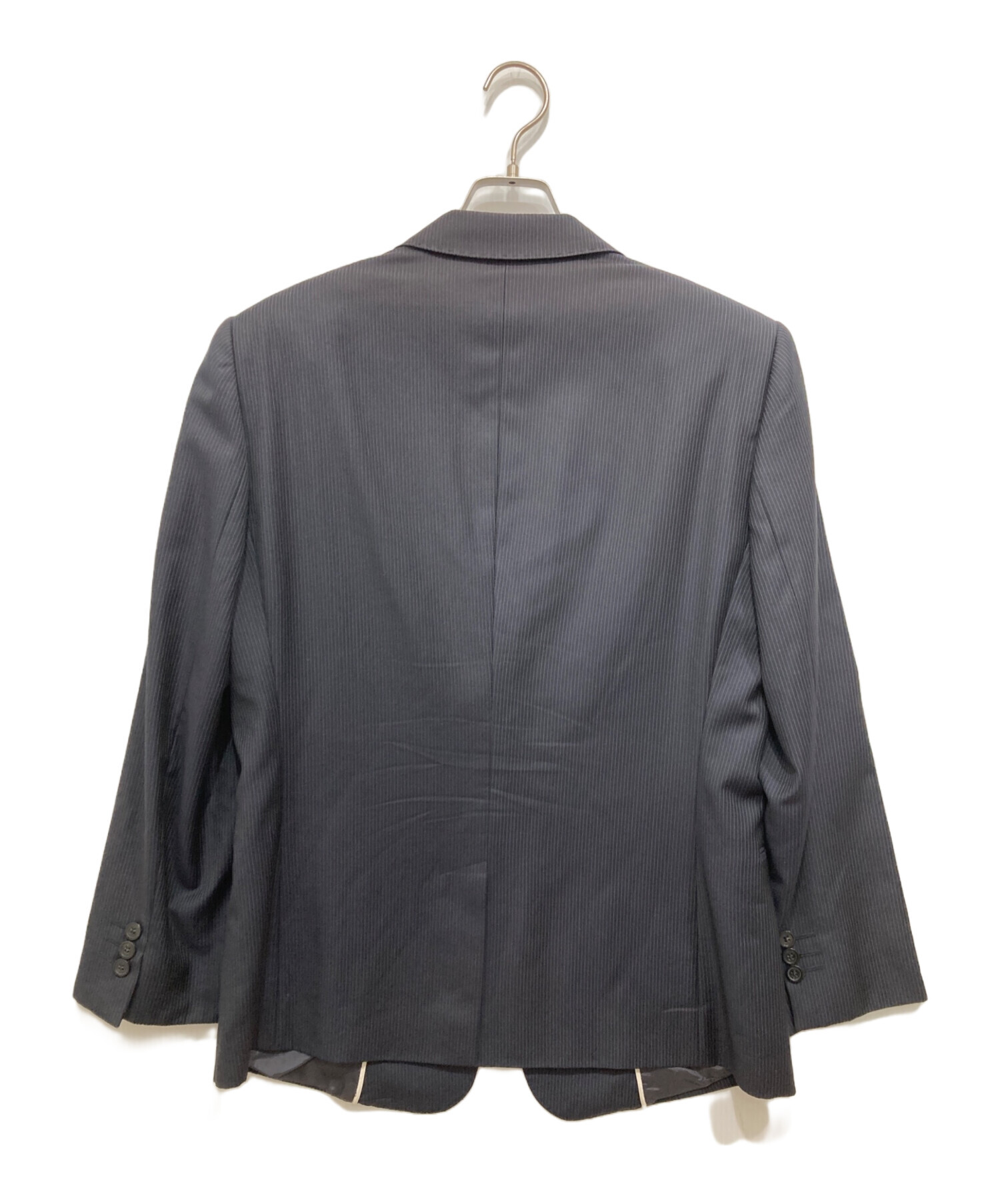 【EMPORIO ARMANI】スーツ ストライプ グレー 50サイズ EMPORIO ARMANI】スーツ ストライプ グレー 50サイズ 美品 希少サイズ
