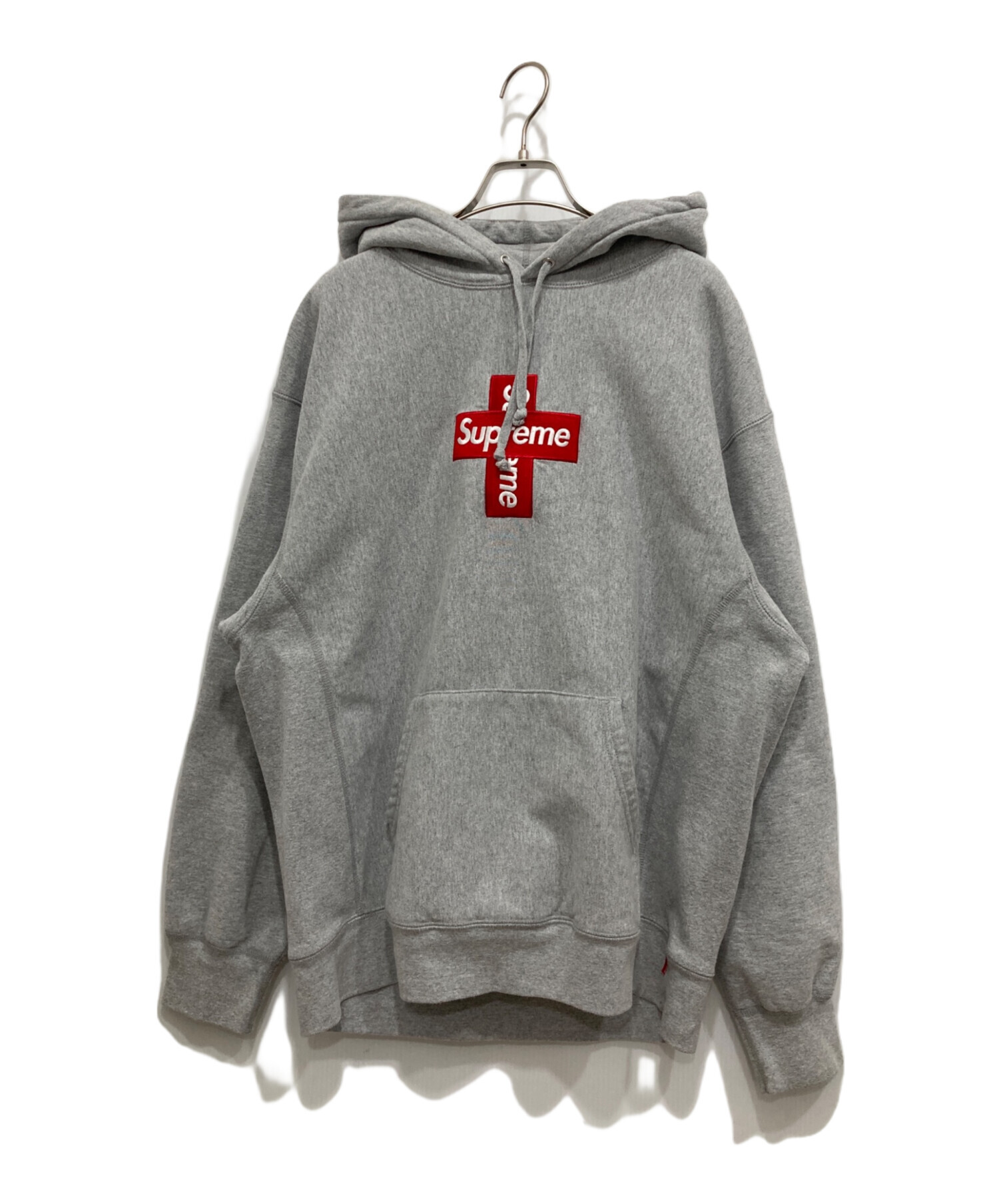 中古・古着通販】SUPREME (シュプリーム) Cross Box Logo Hooded 