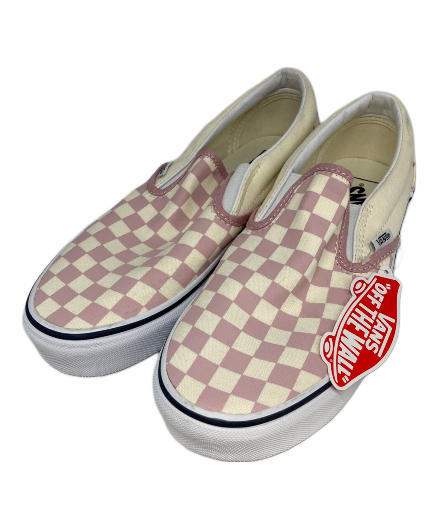 中古・古着通販】VANS (バンズ) ローカットスニーカー アイボリー 