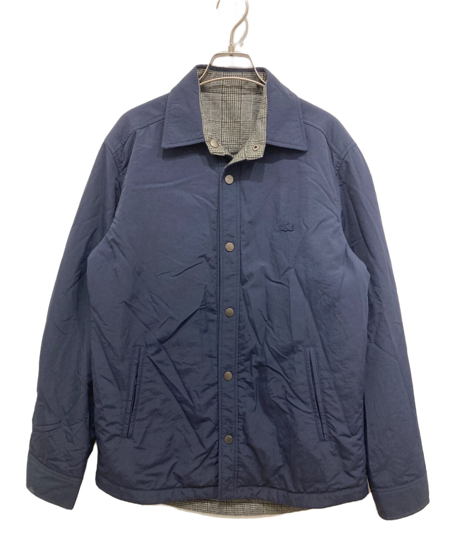 中古・古着通販】LACOSTE (ラコステ) 中綿リバーシブルシャツ 