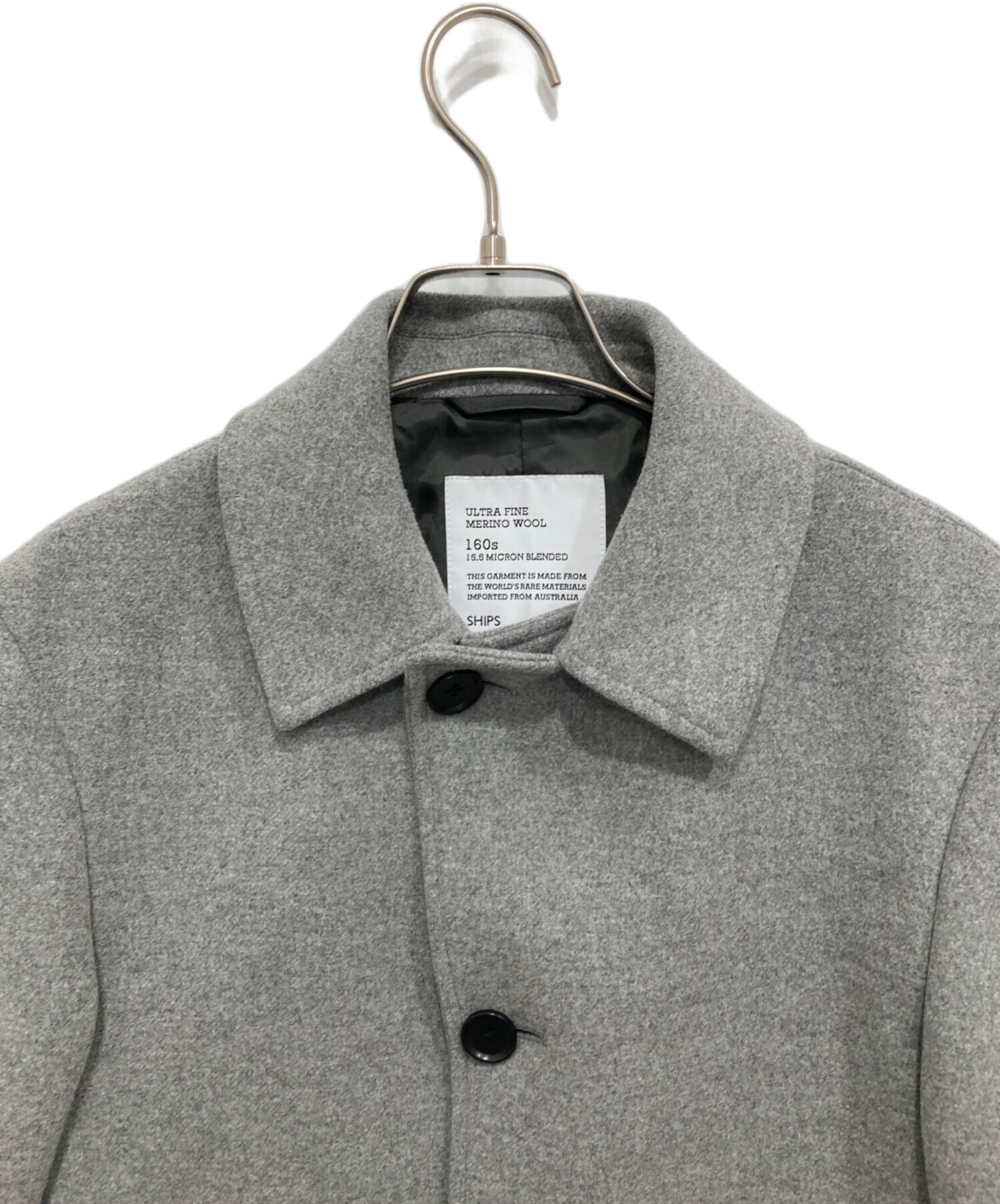 中古・古着通販】SHIPS (シップス) スーパー160'S メルトン シングル