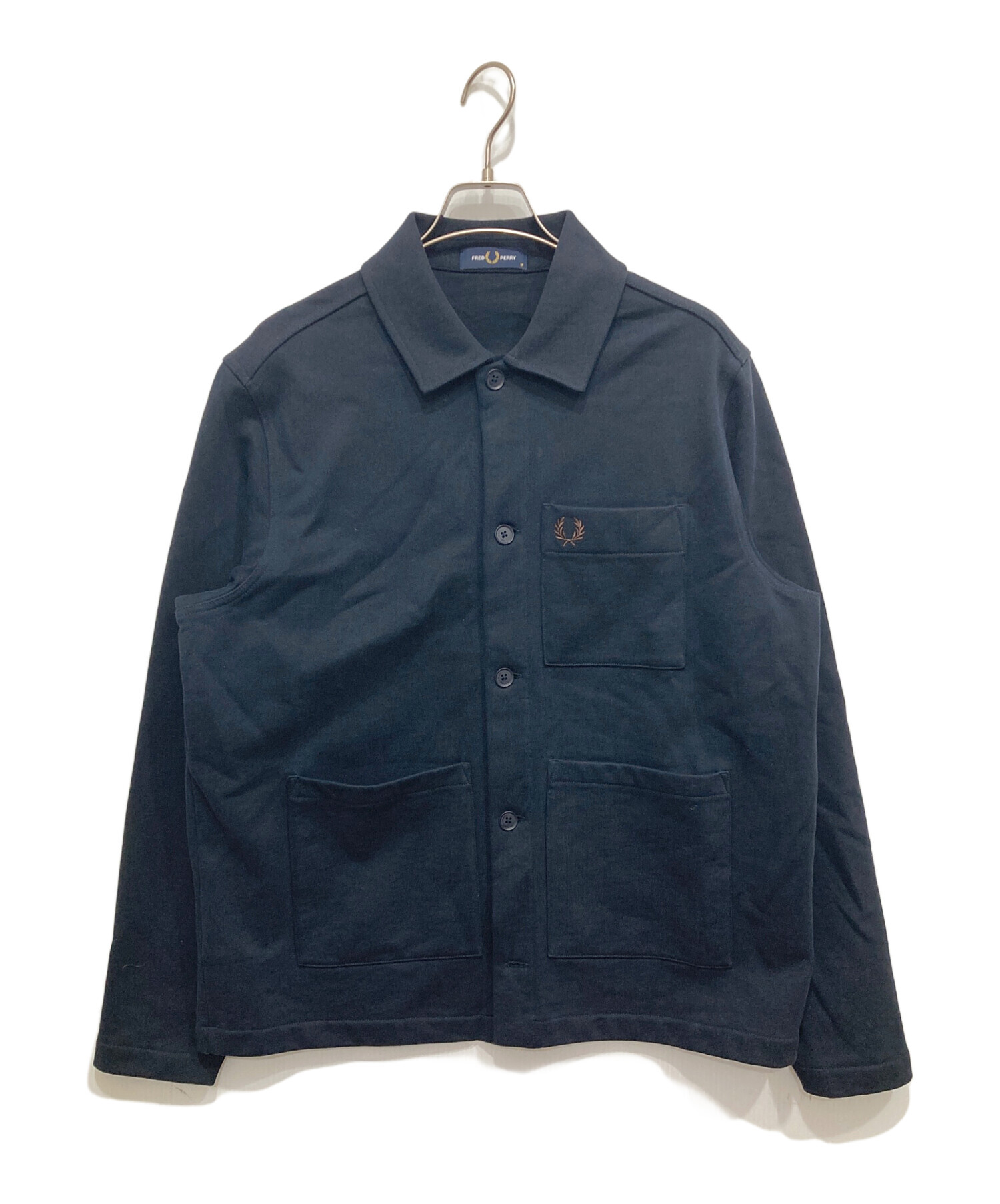 FRED PERRY ネイビー スウェットシャツ M Amazon.co.jp: (フレッド 