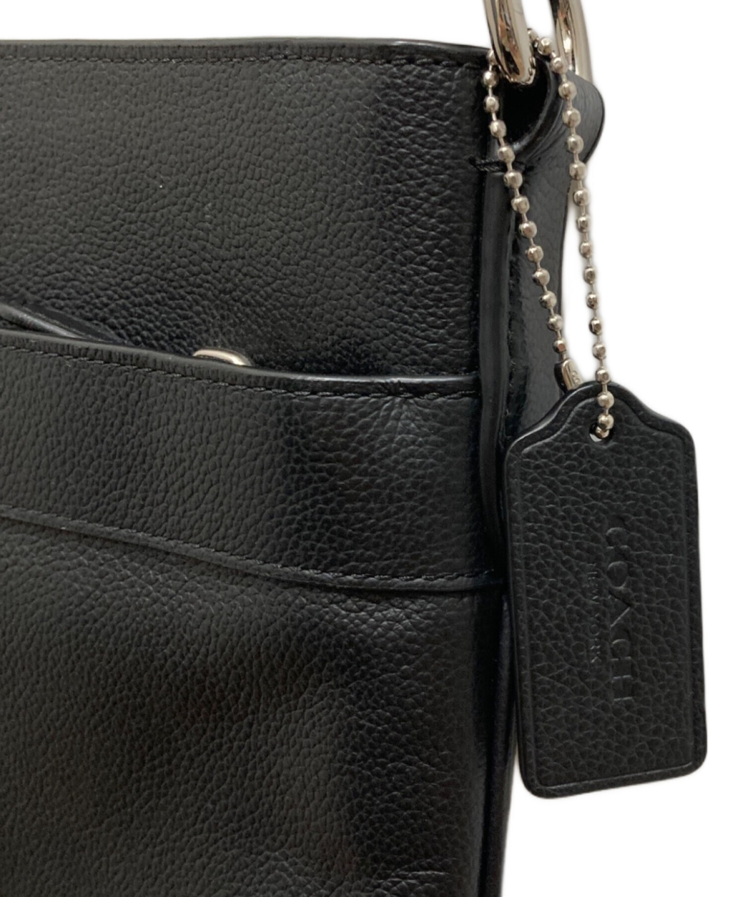 中古・古着通販】COACH (コーチ) ショルダーバッグ ブラック｜ブランド