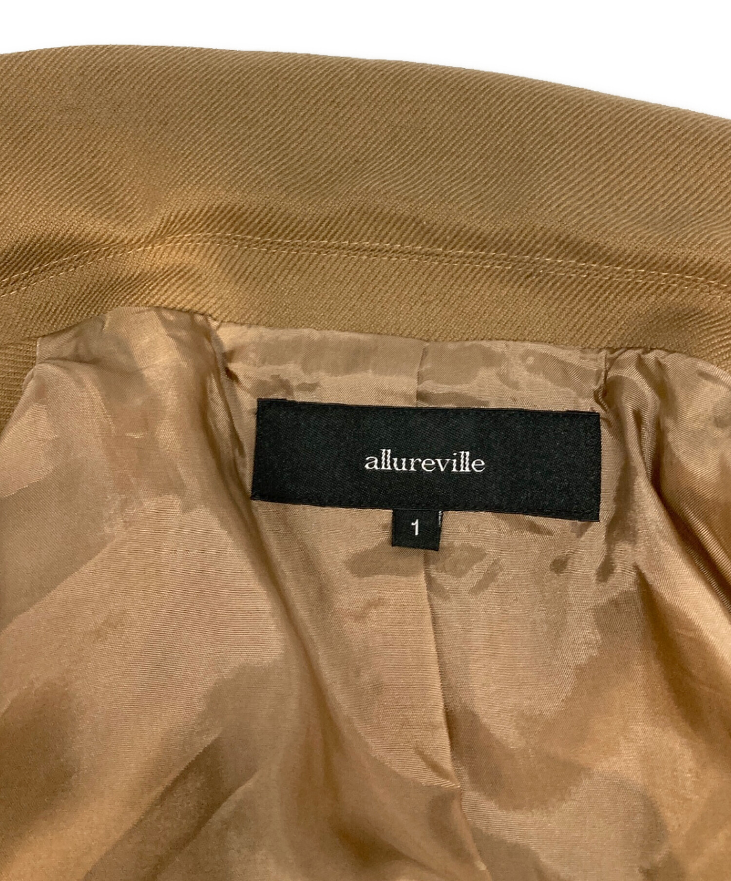 中古・古着通販】allureville (アルアバイル) 金ボタンダブルブレスト