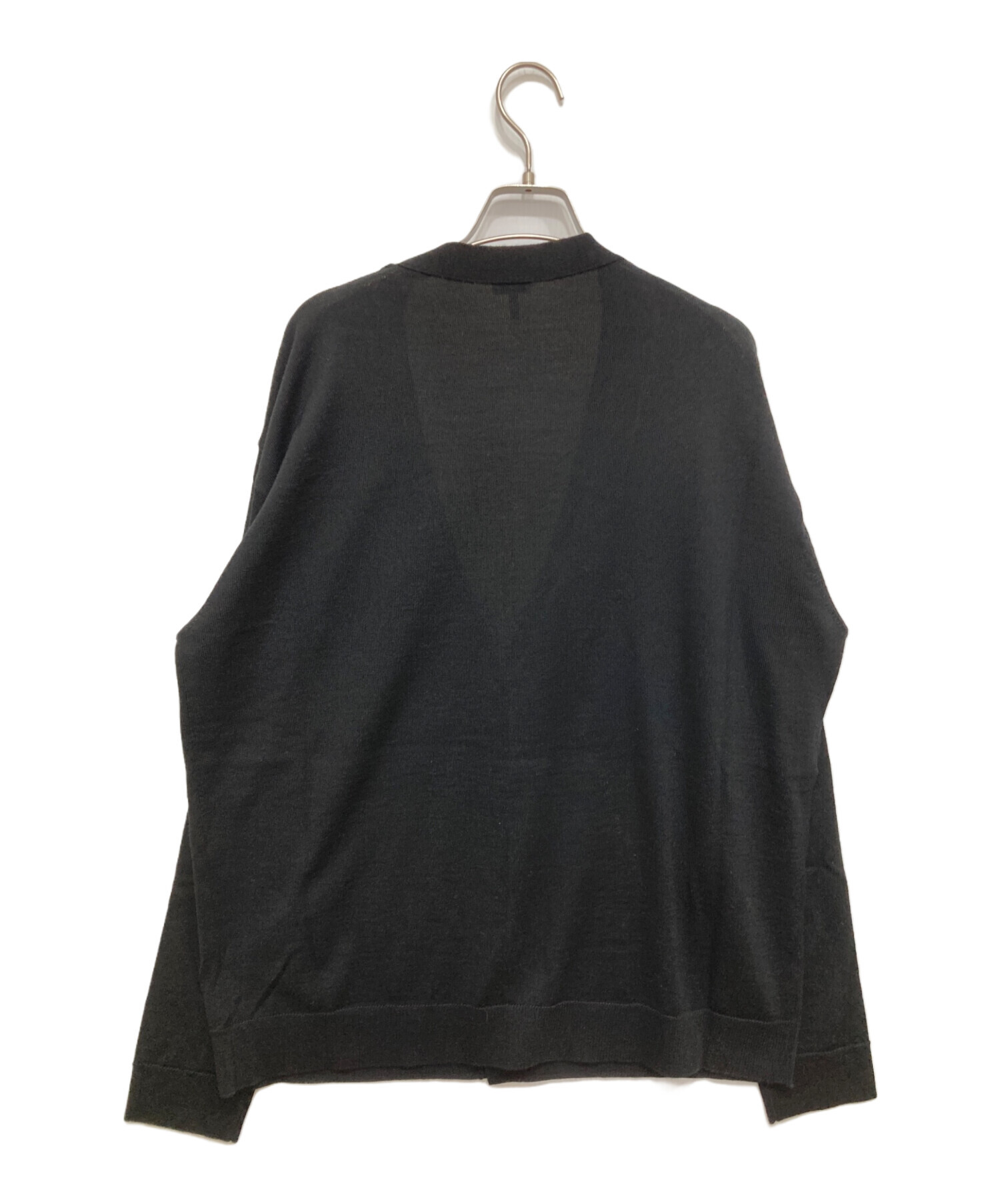 中古・古着通販】LOEWE (ロエベ) アナグラムロゴ刺繍カーディガン