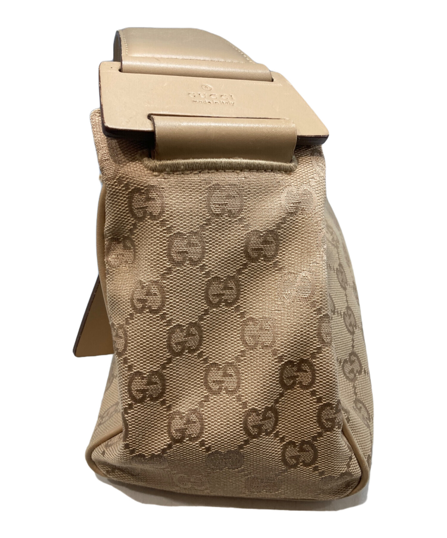 中古・古着通販】GUCCI (グッチ) GGキャンバス ワンショルダーバッグ