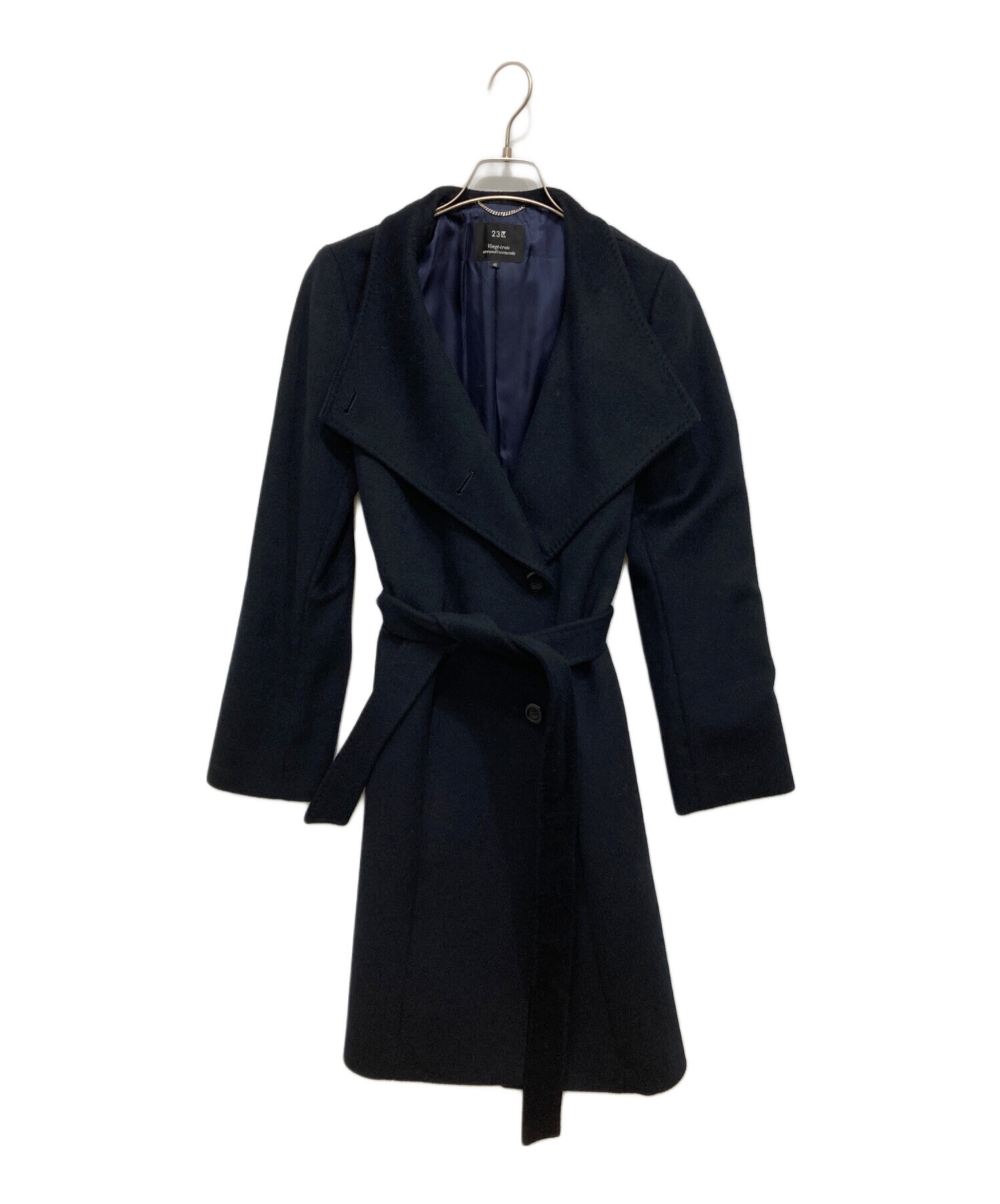 中古・古着通販】23区 (ニジュウサンク) ウールアンゴラ スタンド