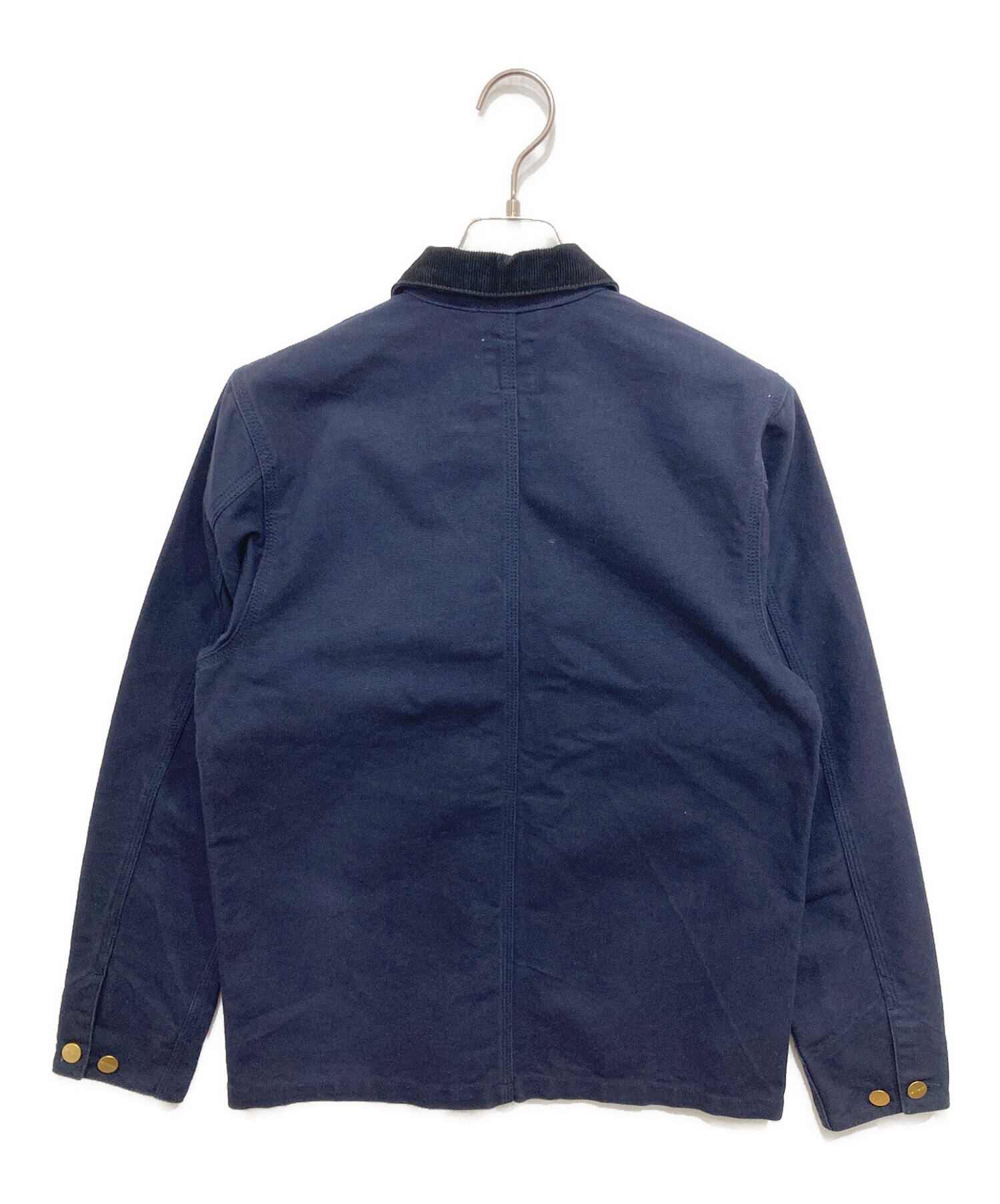 Carhartt MICHIGAN CHORE COAT ネイビー 中古・古着通販】CarHartt (カーハート) MICHIGAN CHORE COAT ネイビー