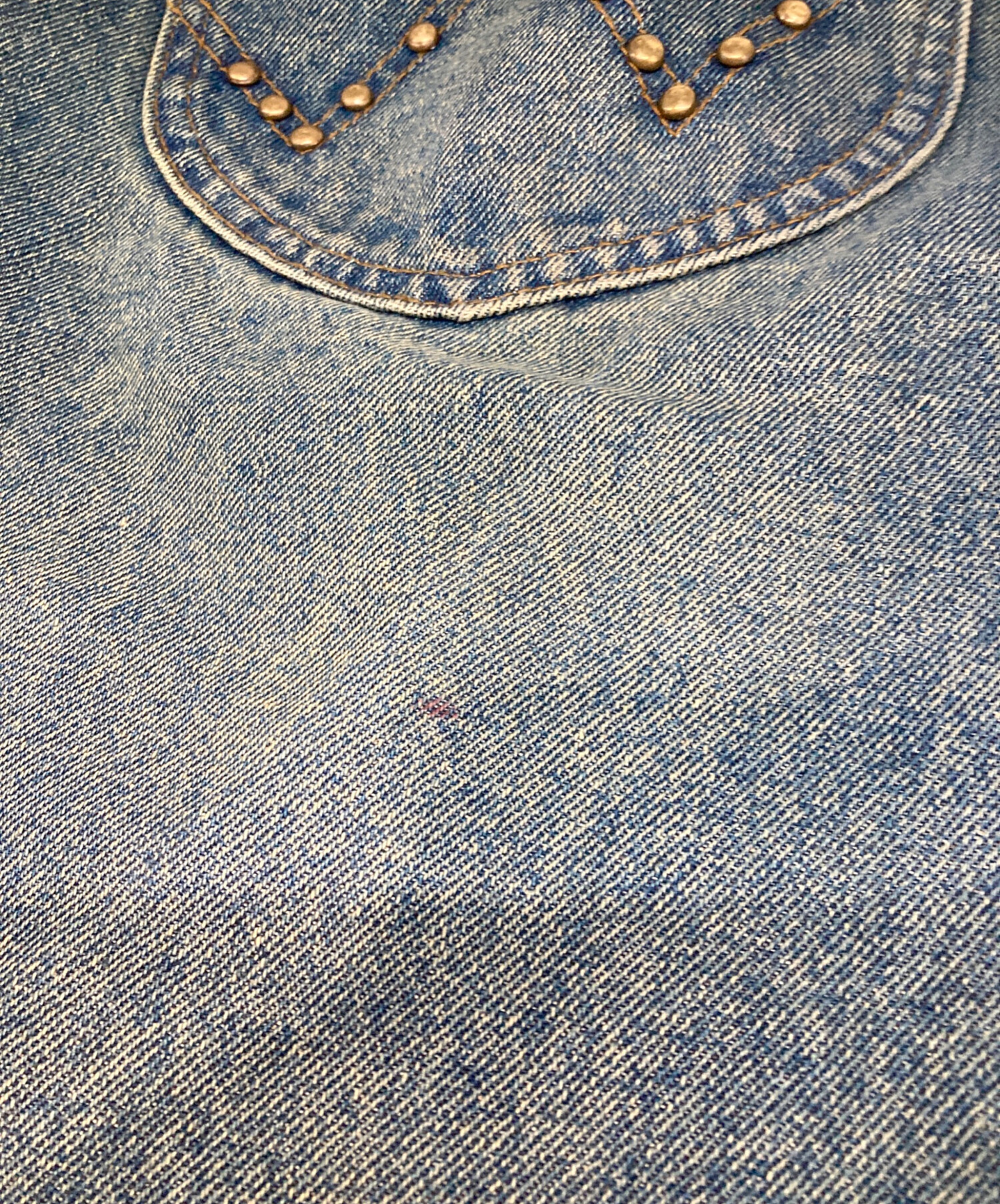 中古・古着通販】BADWAY (バッドウェイ) Blast studs denim インディゴ